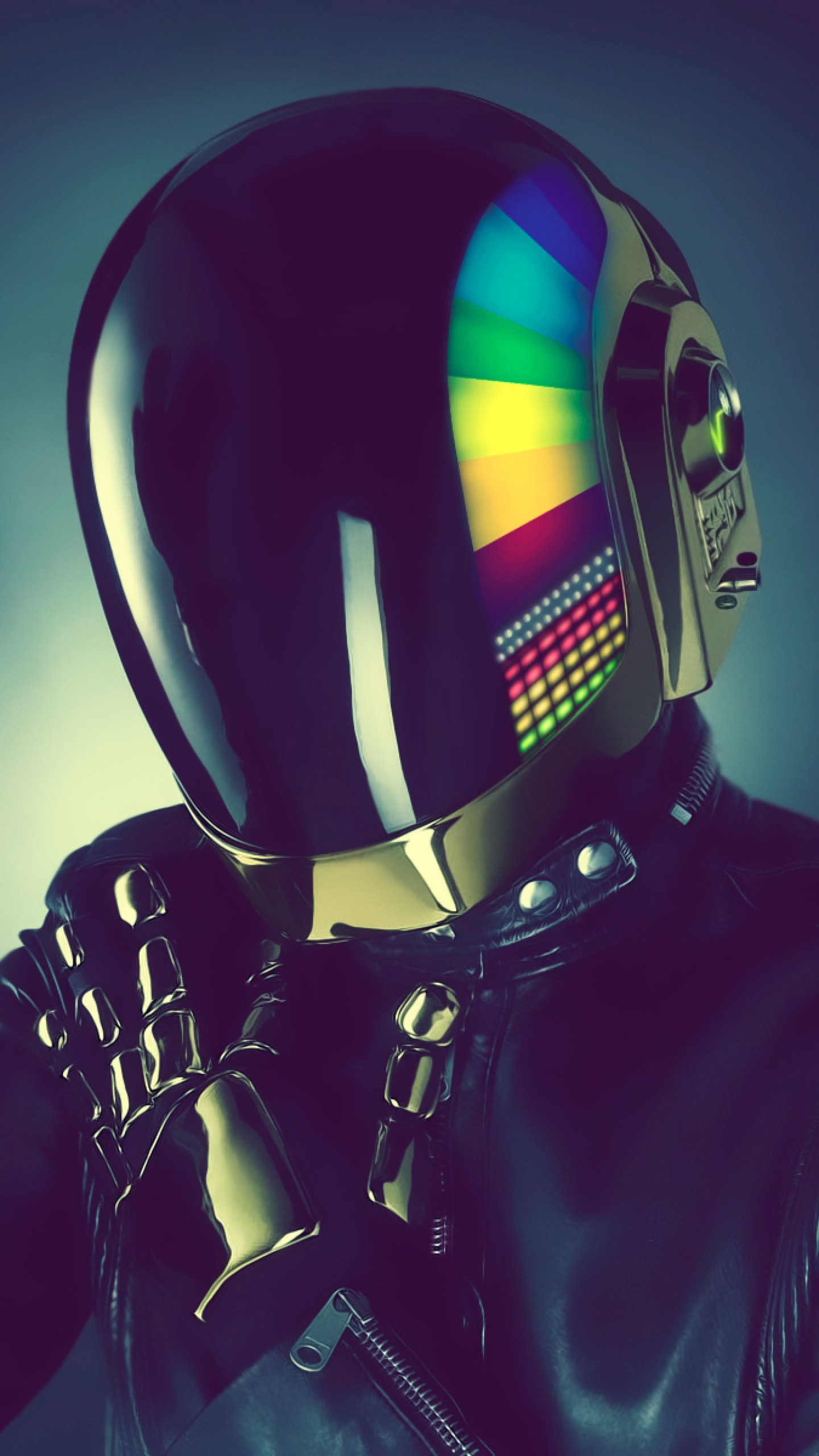 1440x2560 Preview wallpaper daft punk, style, music 