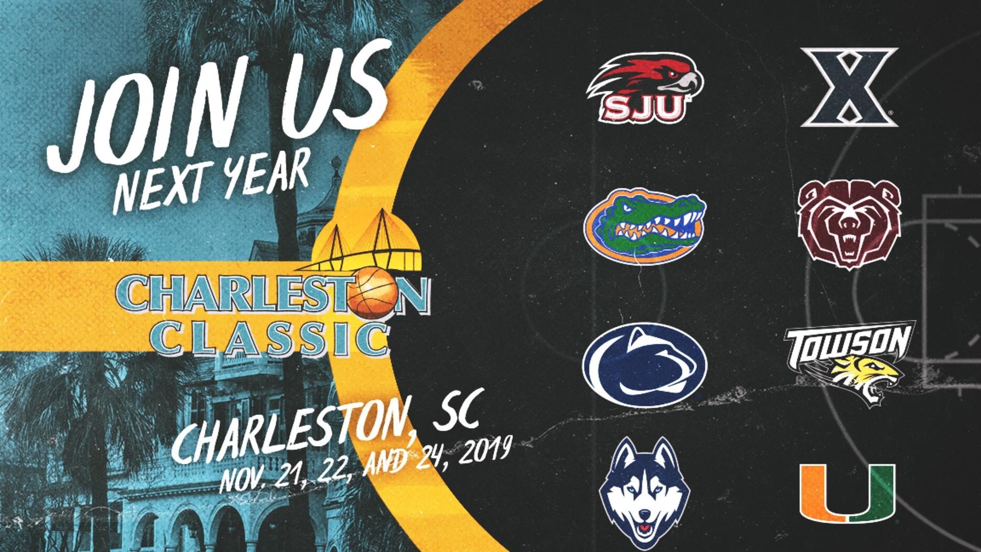 1920x1080 UConn To Participate In 2019 Charleston Classic - University of Connecticut  Athletics