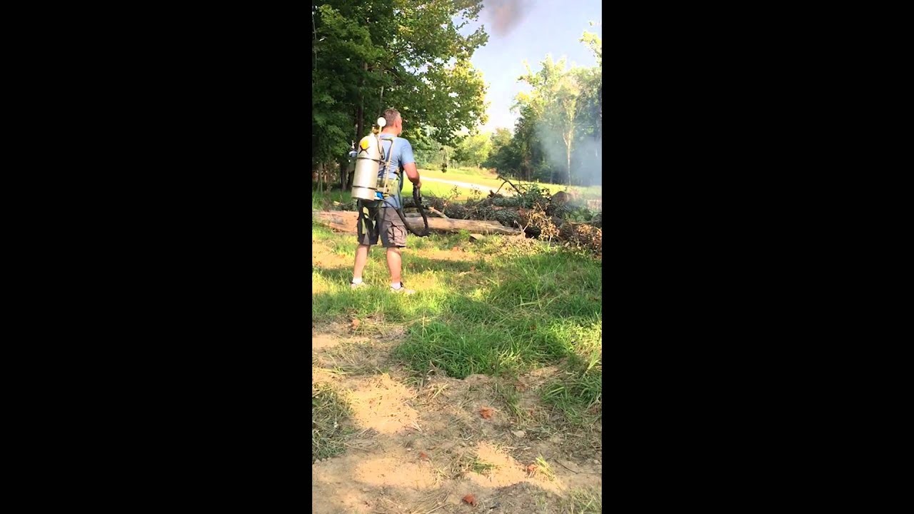 1920x1080 Tony Stewart Plays with His New Flamethrower