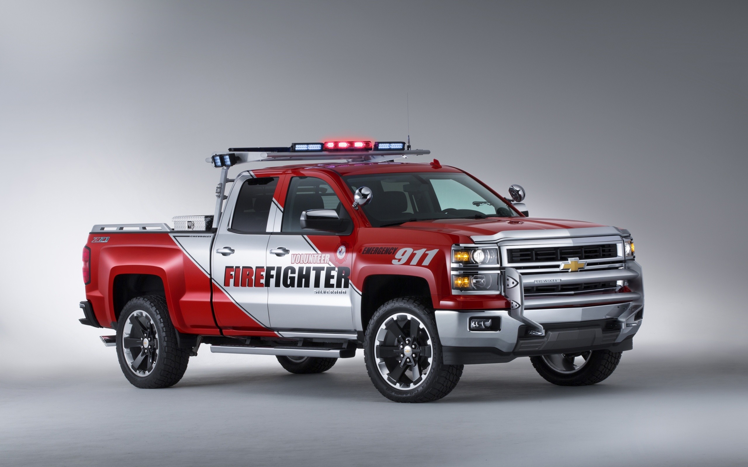 2560x1600 Chevrolet Silverado Firefighter 2013