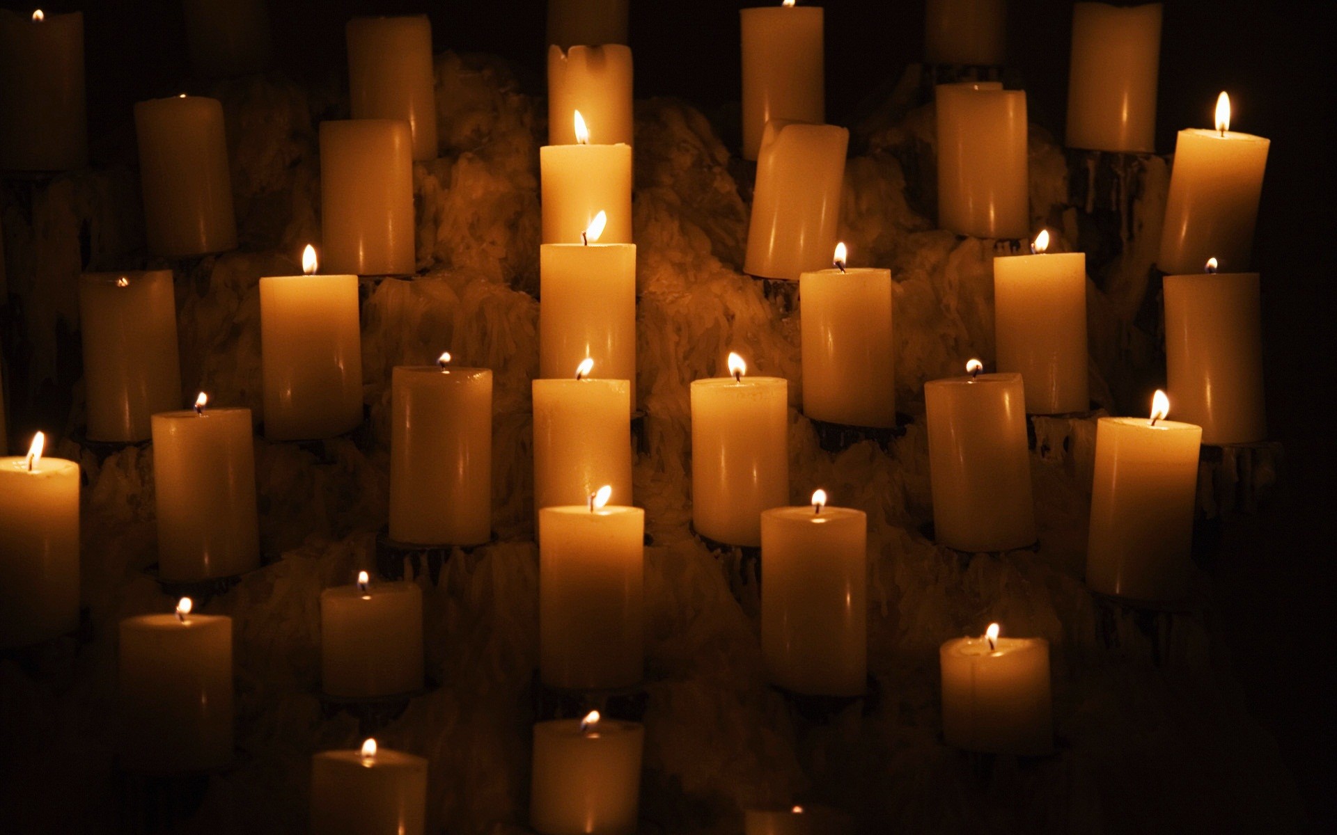 1920x1200 Candle Lights