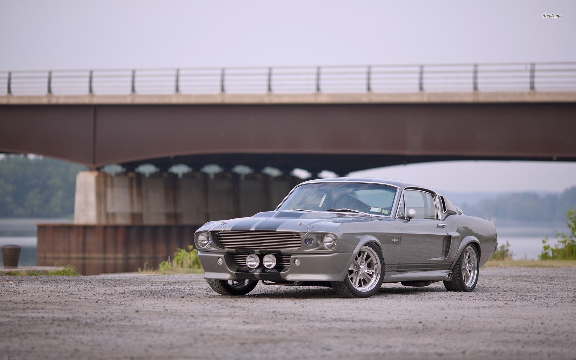 1920x1200 ... Gray Ford Mustang Shelby Gt500 Eleanor wallpaper  ...