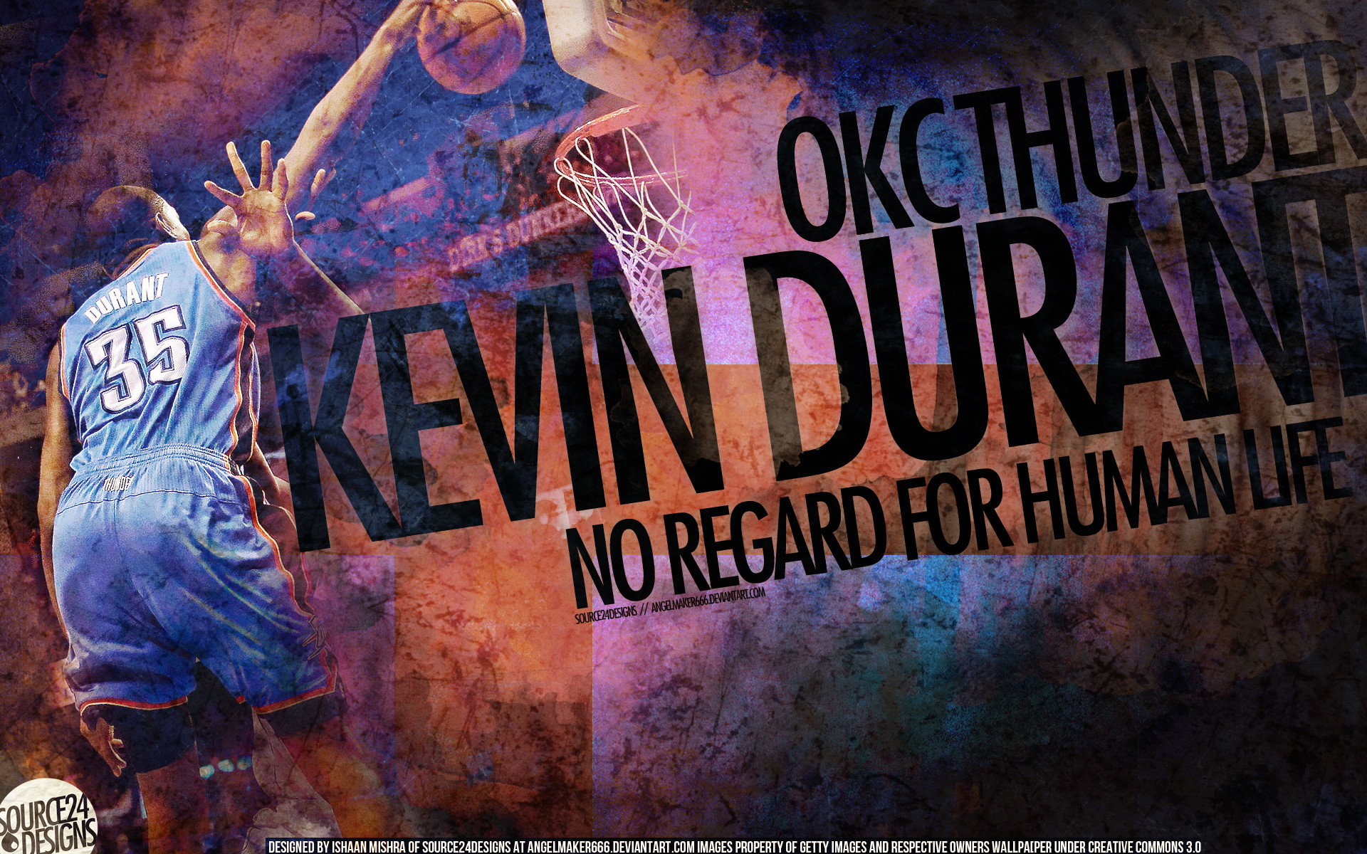 1920x1200 Kevin Durant Dunk Image
