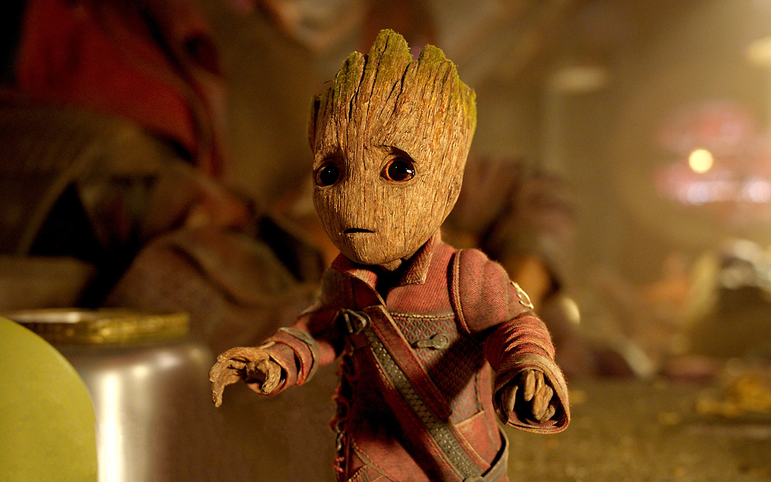 2560x1600 Baby Groot Guardians of the Galaxy Vol 2