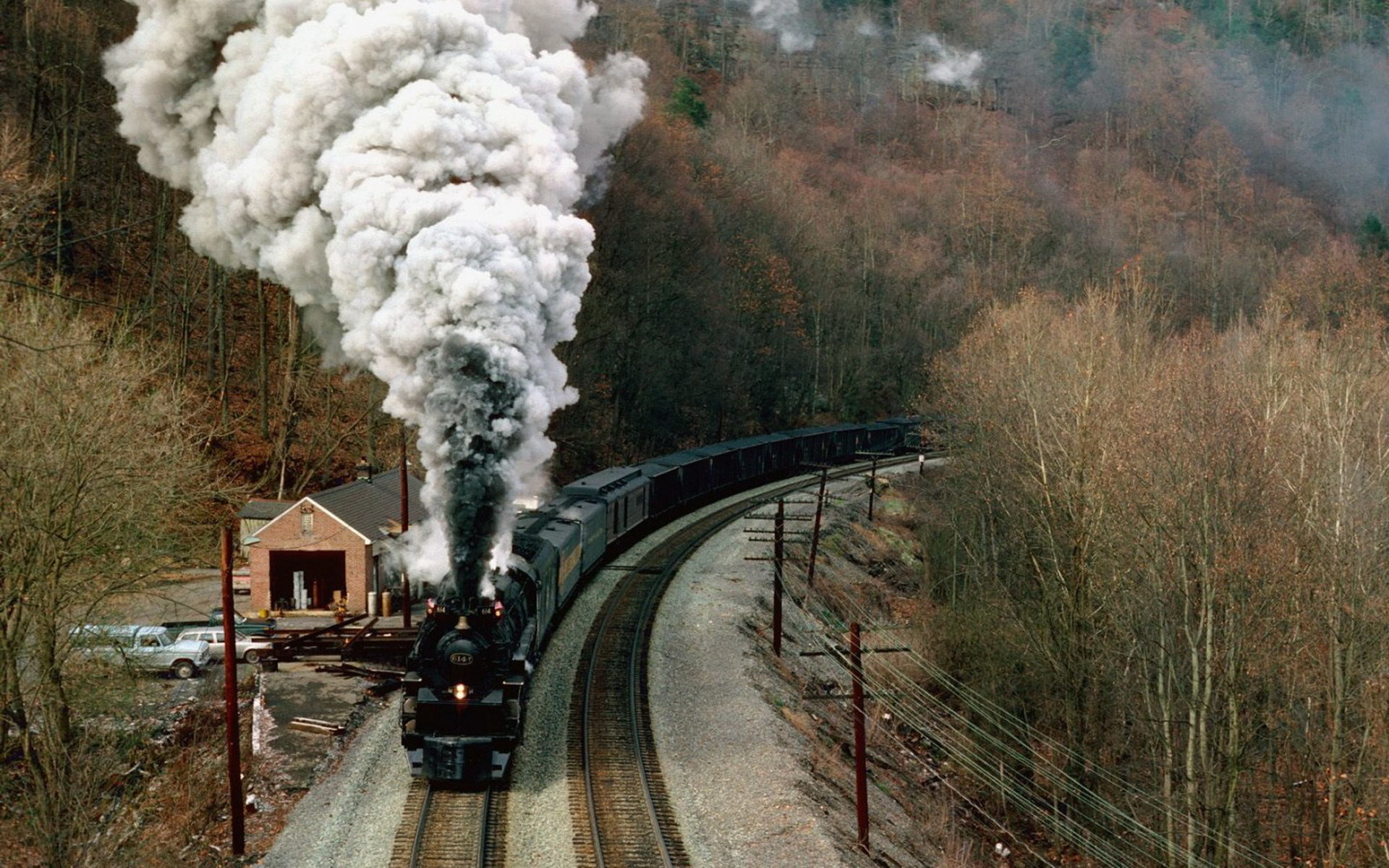 1920x1200 Steam Train HD Photo Wallpapers