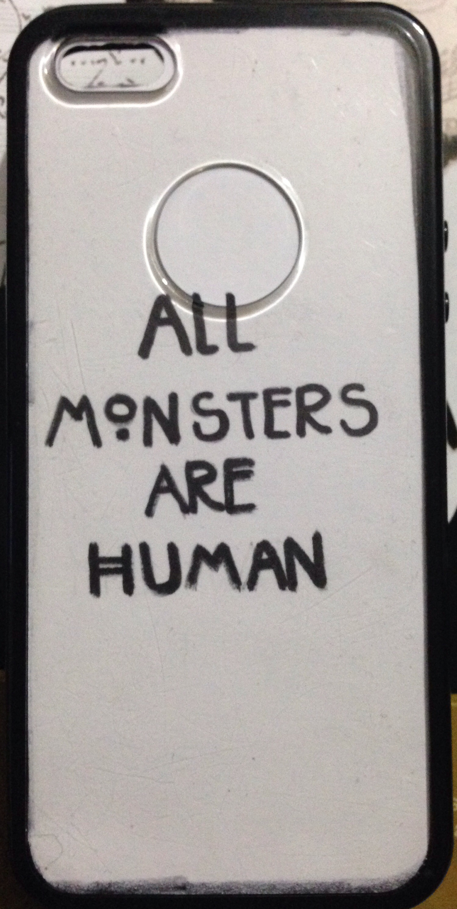 1498x2976 American horror story iPhone 5 case all monsters are human