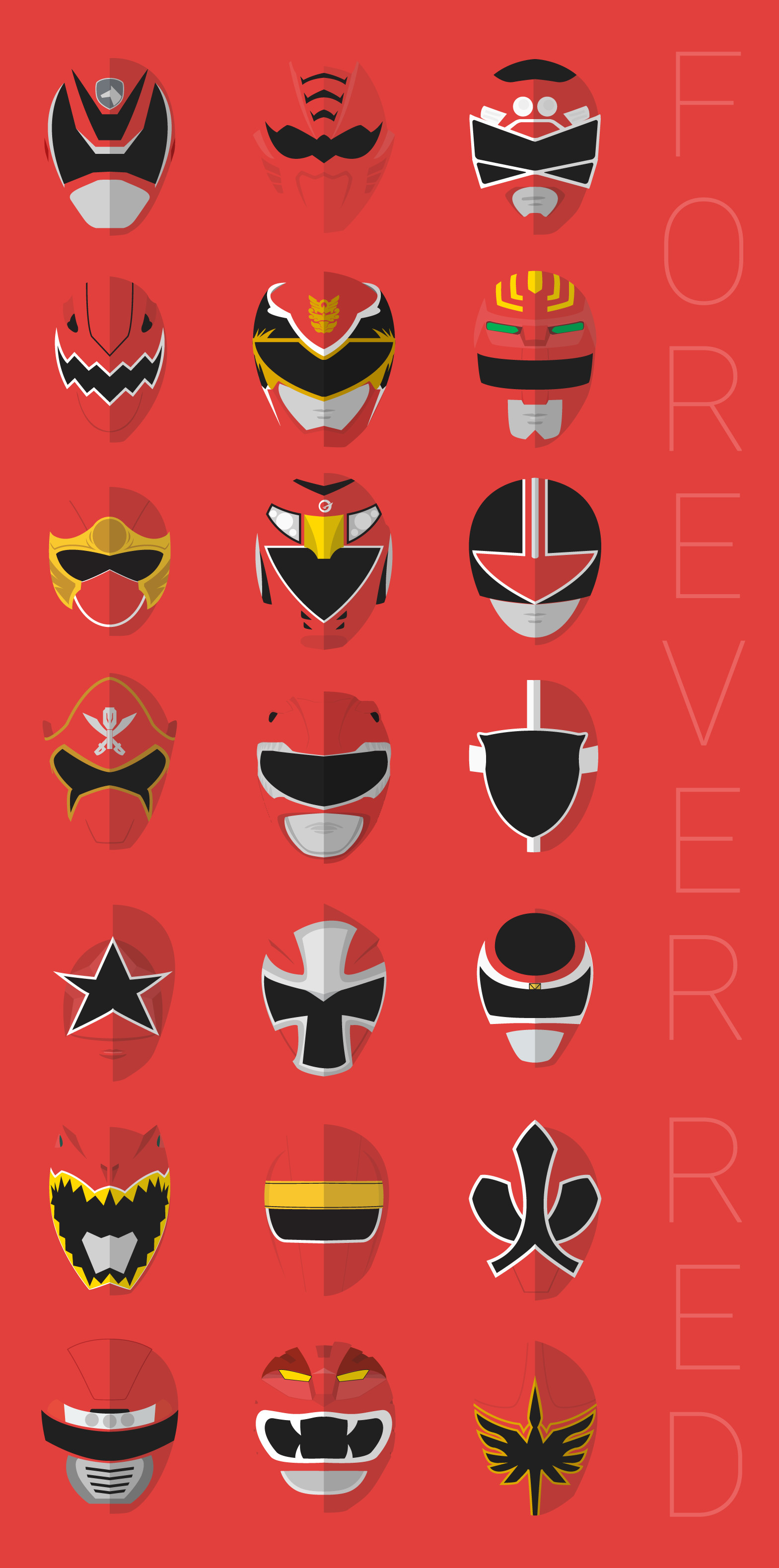 1569x3159 Here is all Red Rangers from all series Power Rangers (Migty Morphin Power  Rangers (