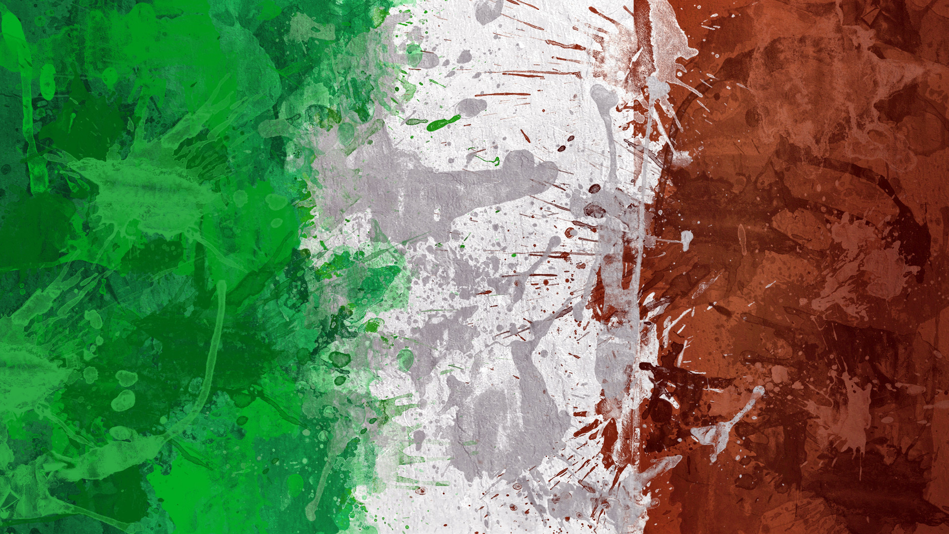 1920x1080 Italian Abstract Flag Wallpaper HD