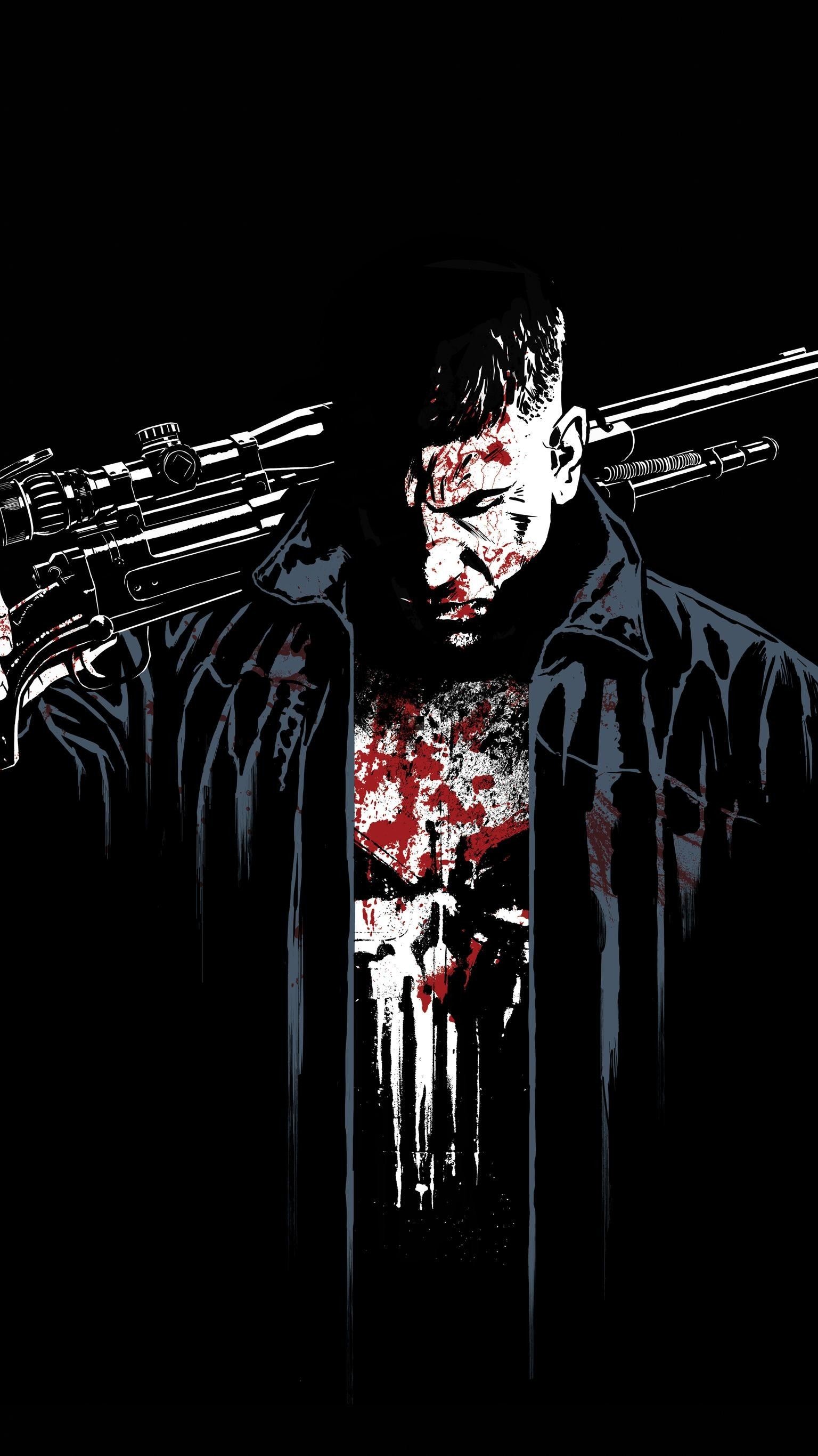 1536x2732  70+ Punisher Phone Wallpapers on WallpaperPlay