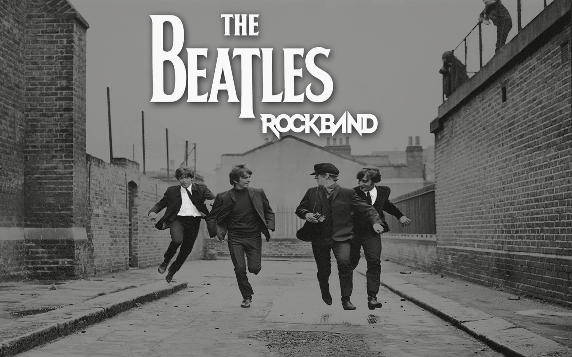 1920x1200 Beatles Running