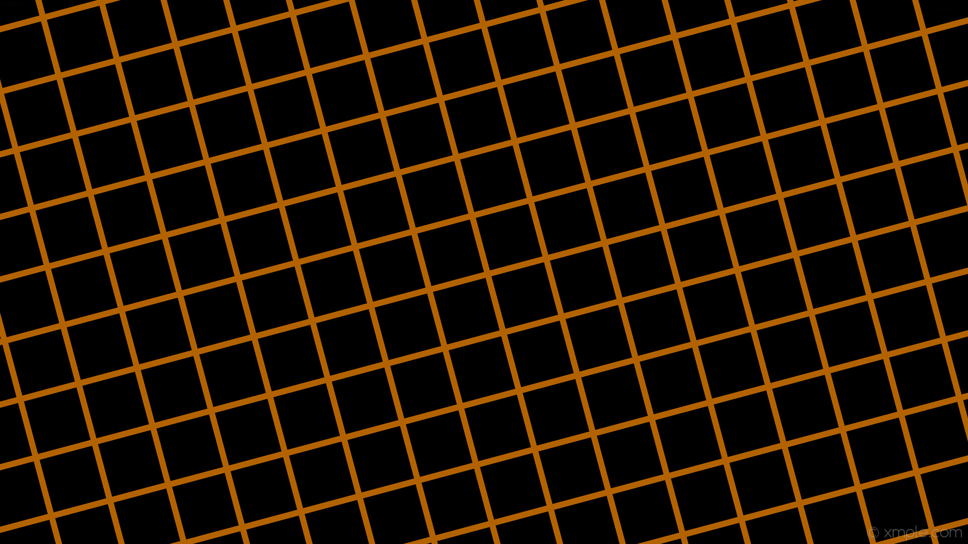 1920x1080 wallpaper black orange graph paper grid dark orange #000000 #ff8c00 15Â°  12px 120px