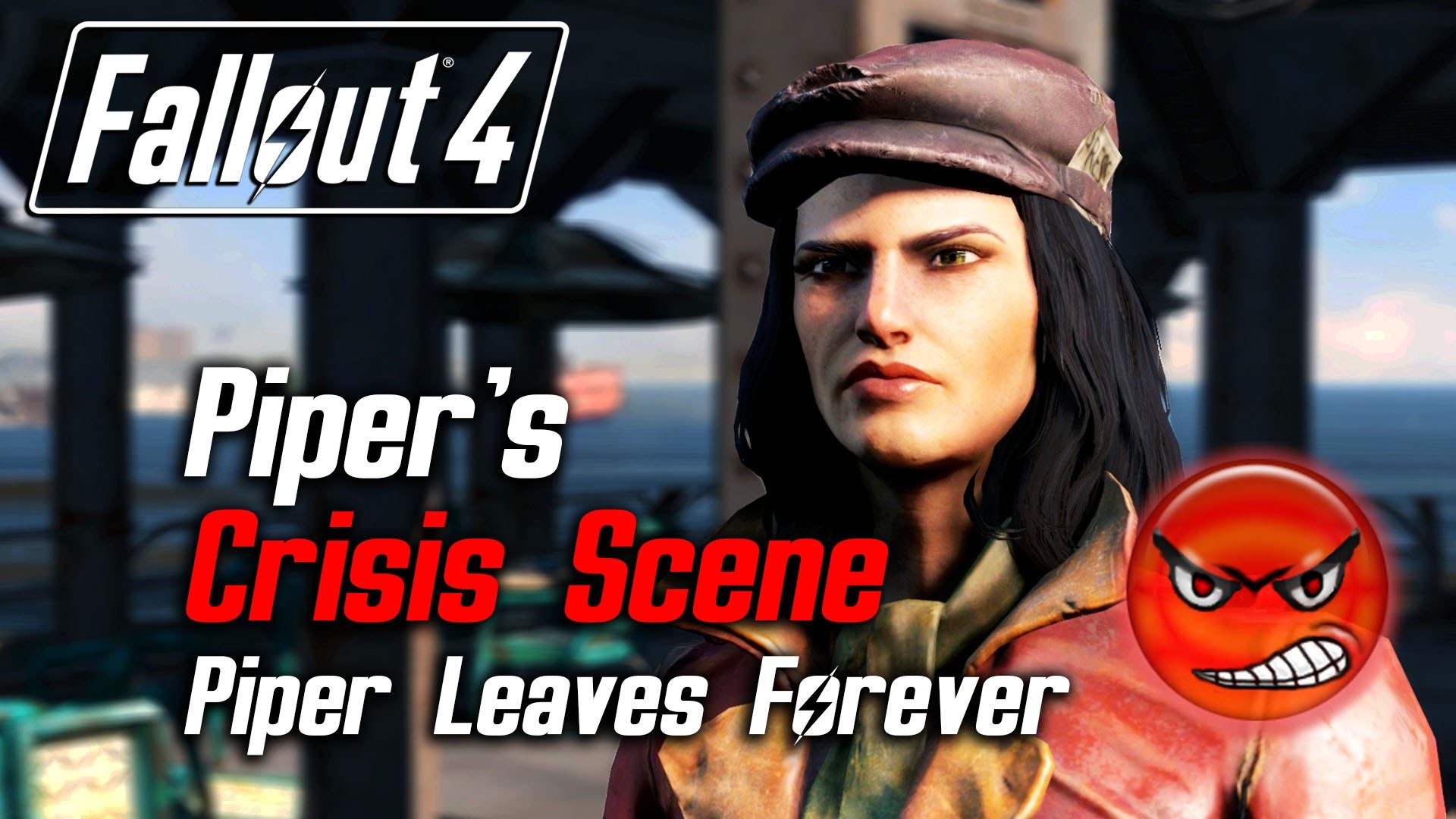 1920x1080 Fallout 4 - Piper's Crisis Scene (Piper Leaves Due to Low Approval) -  YouTube