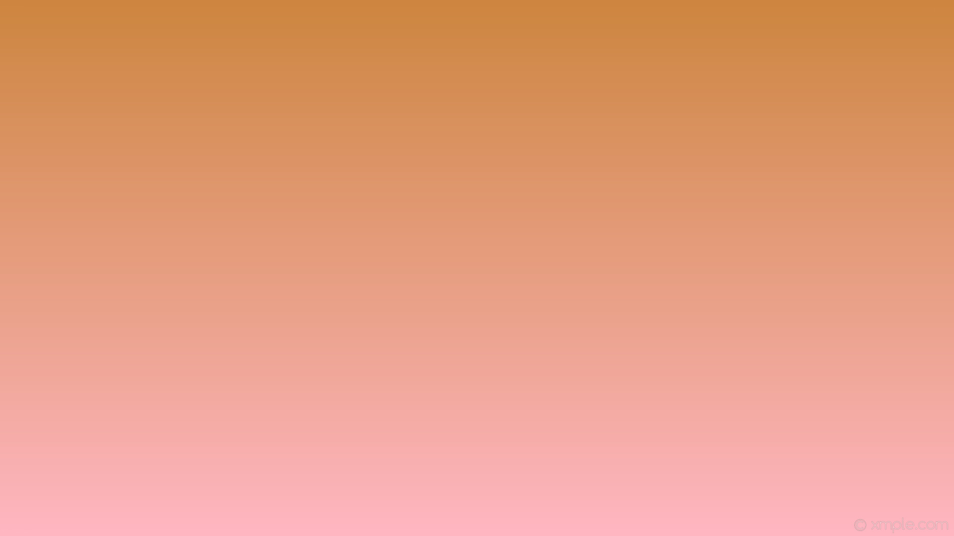 1920x1080 wallpaper brown pink gradient linear light pink peru #ffb6c1 #cd853f 270Â°