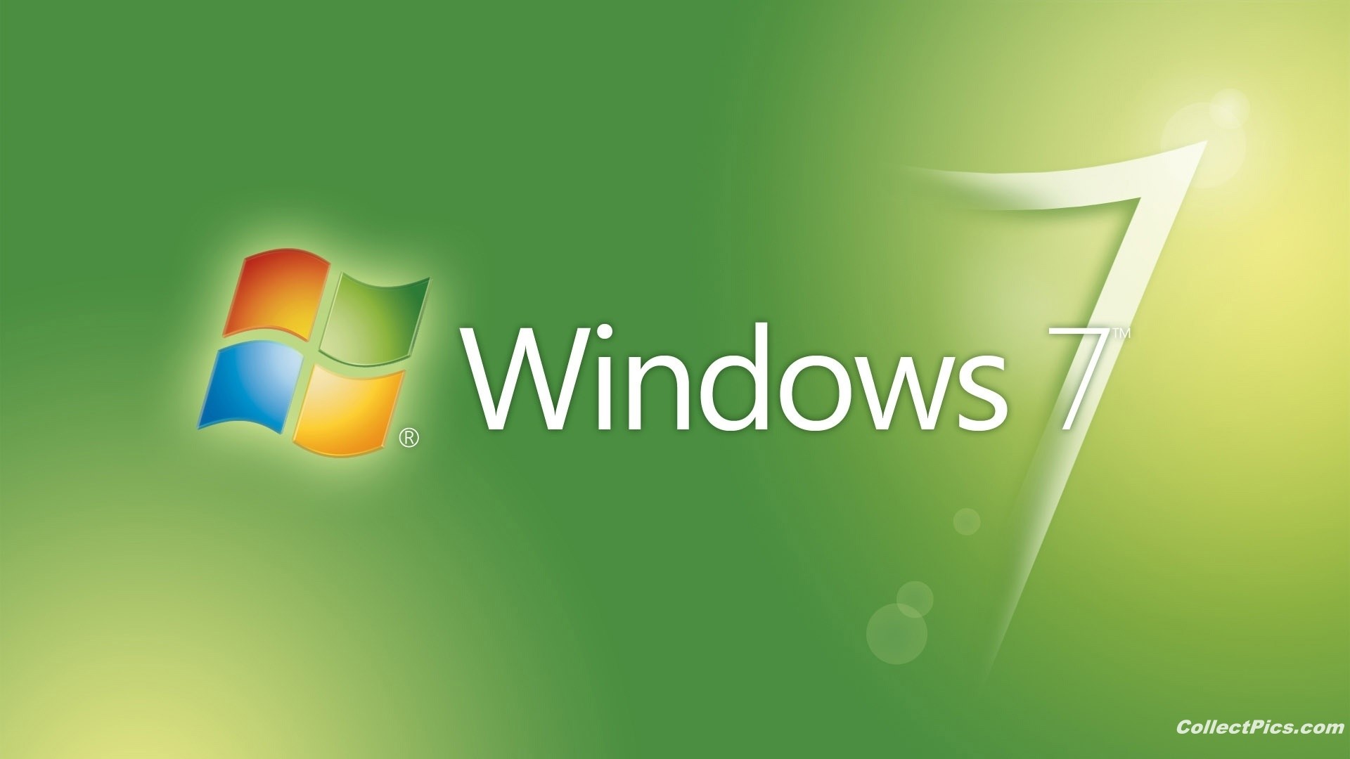 1920x1080 Windows 7 Green 1080p Wallpaper
