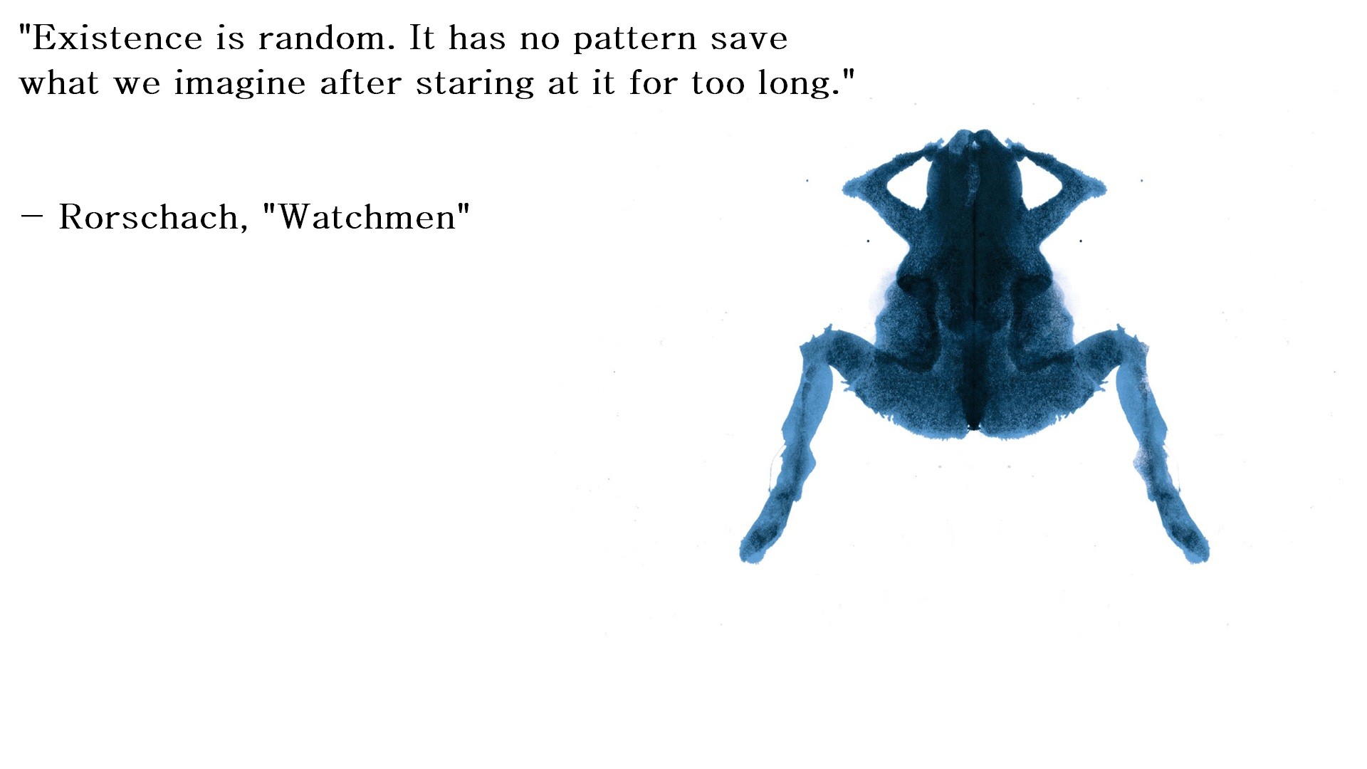 1920x1080 Quotes about Rorschach test ...