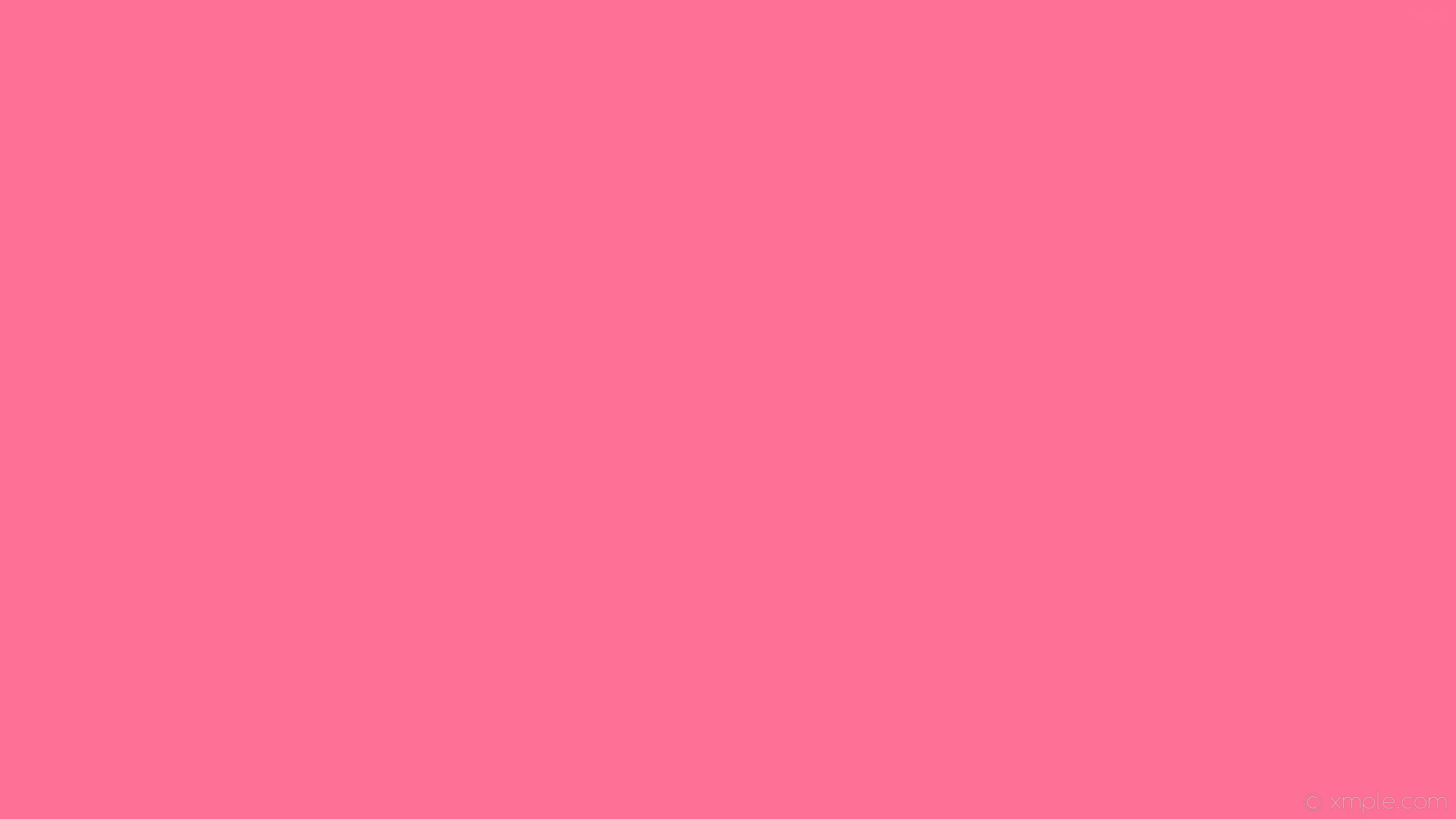 1920x1080 wallpaper solid color pink plain one colour single #ff7096