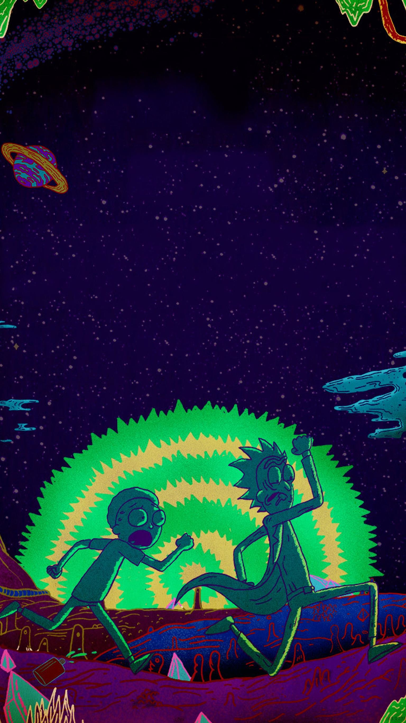 1536x2732 Wallpaper for "Rick and Morty" ...