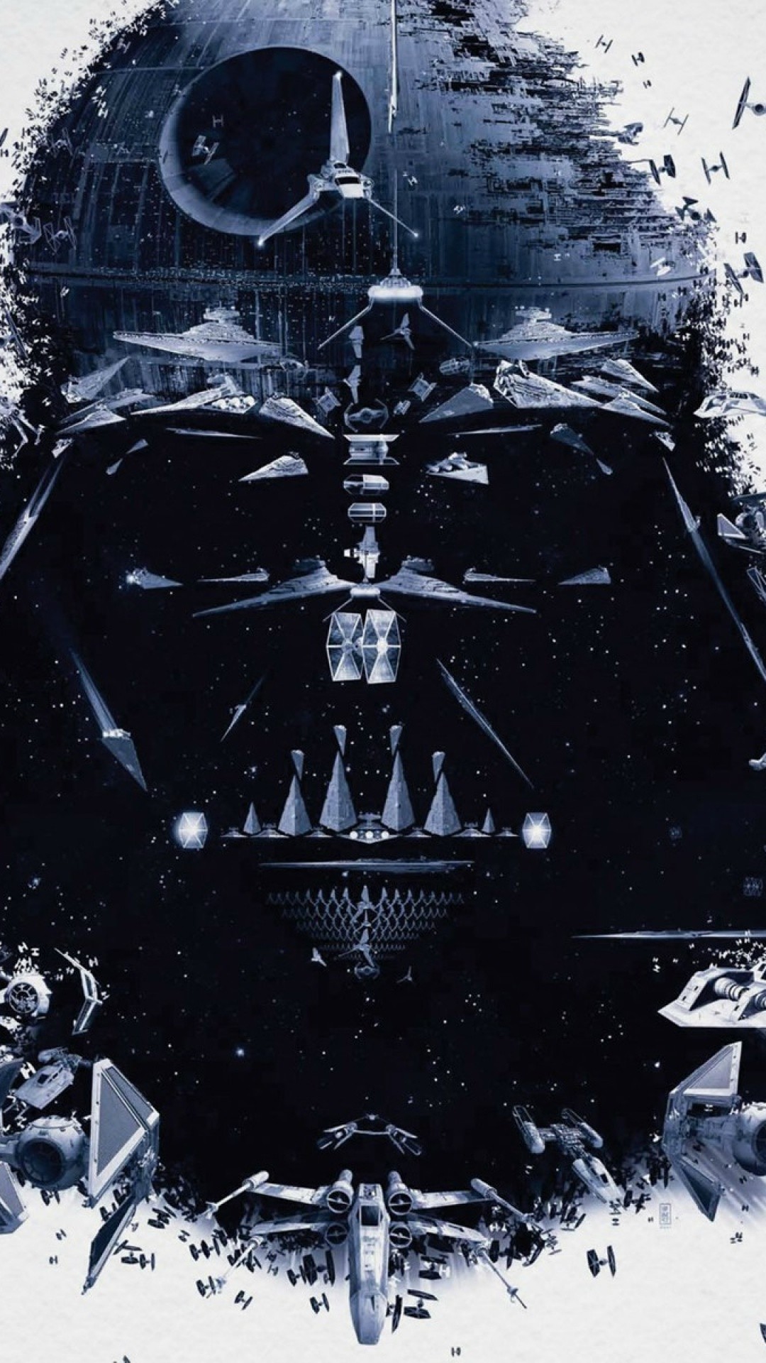 1080x1920 Star Wars Darth Vader Spaceships Android Wallpaper.jpg (1080Ã1920)