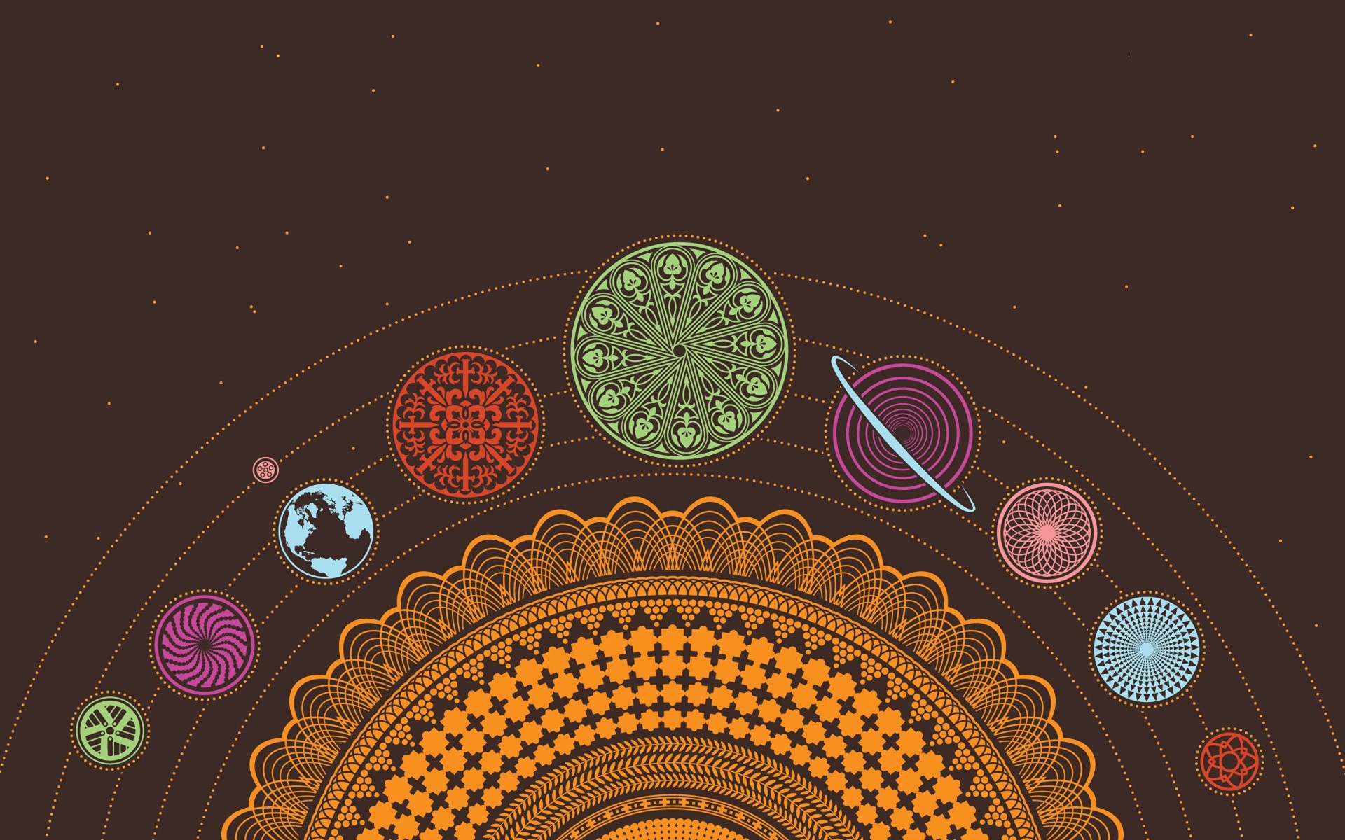 1920x1200 planets earth psychedelic scheme chakra esoteric wallpaper background .