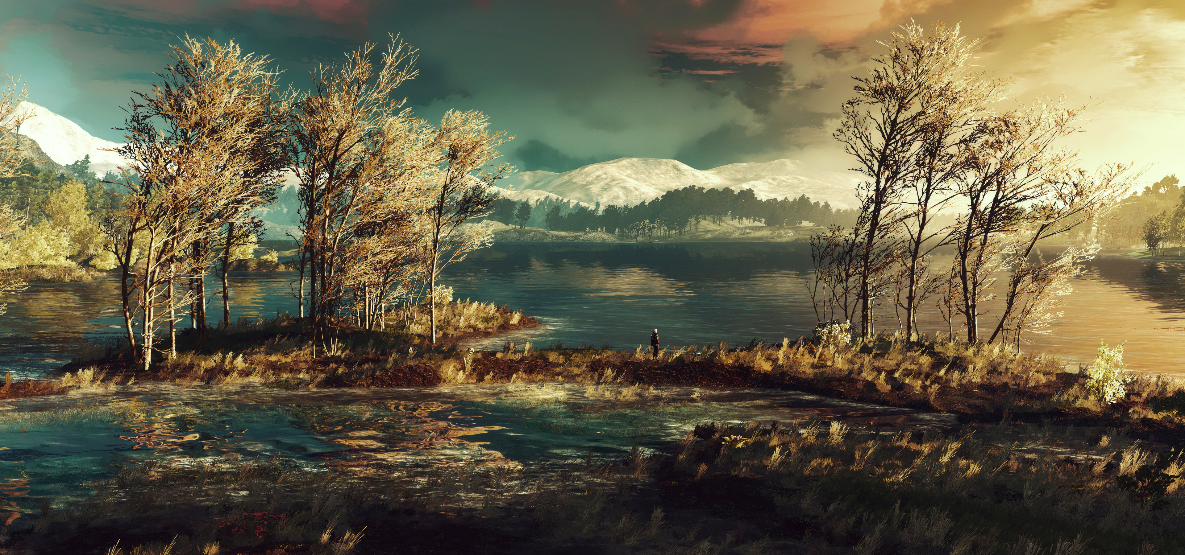 3840x1800  Video Game The Witcher 3: Wild Hunt Wallpaper