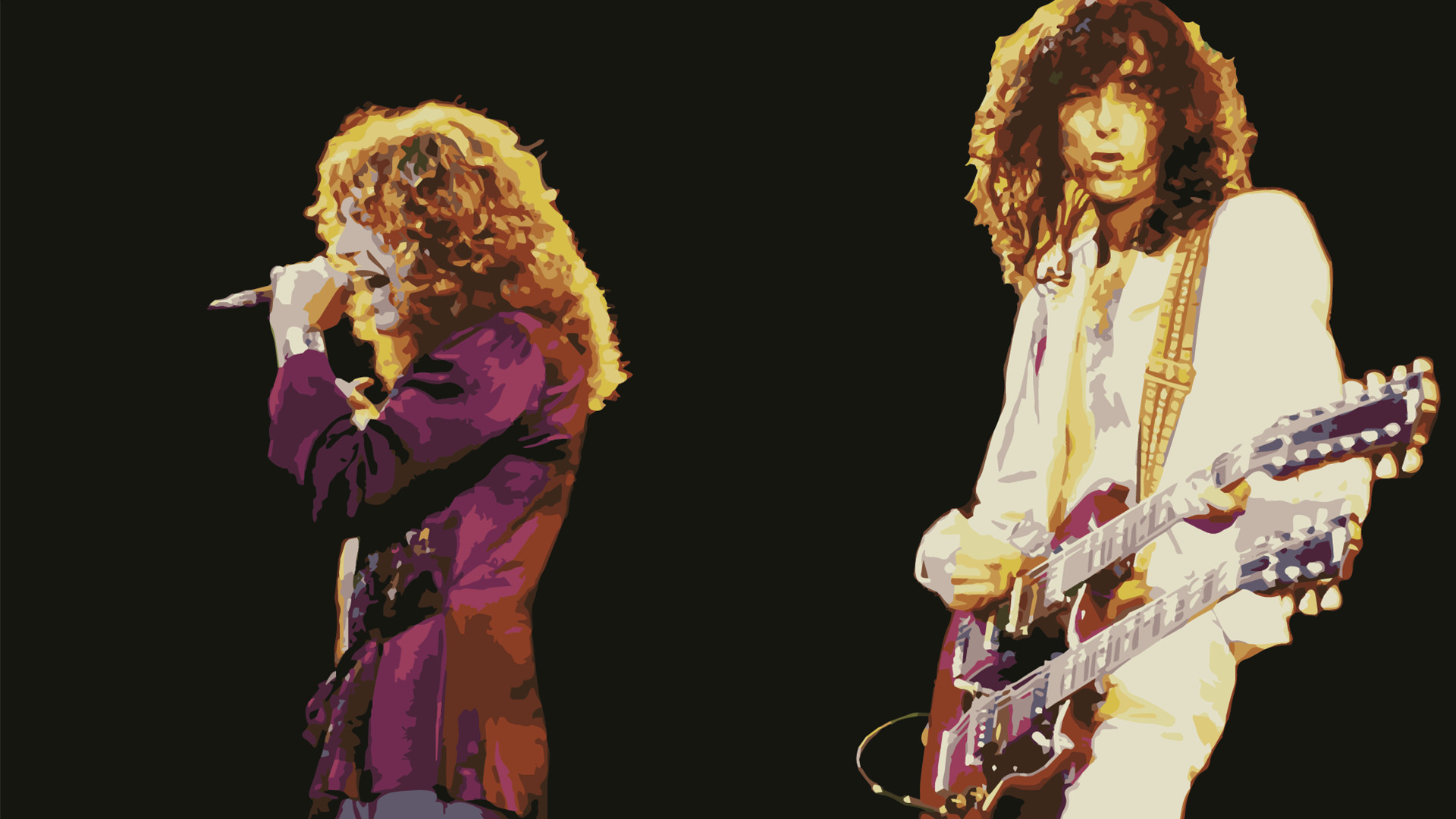 1920x1080 Music - Led Zeppelin Rock (Music) Jimmy Page Robert Plant Music Wallpaper
