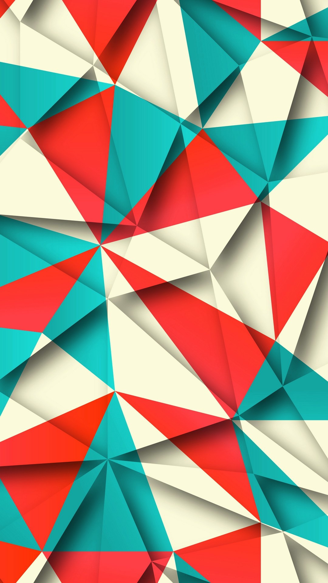1080x1920 ... Abstract triangles wallpaper ...
