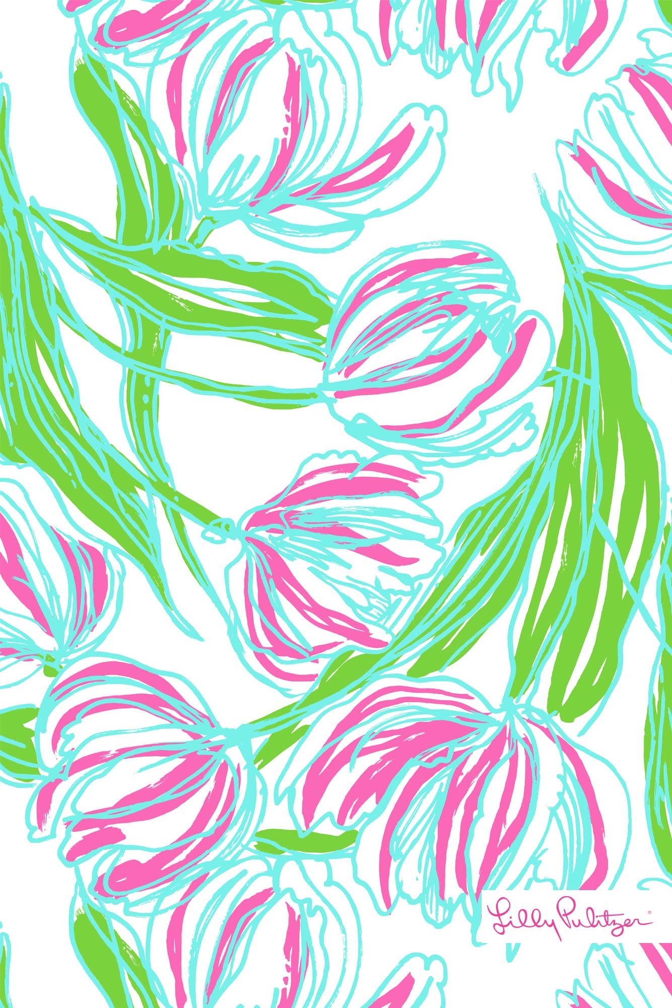 1334x2001 Lilly Pulitzer Ring the Bellboy iphone wallpaper