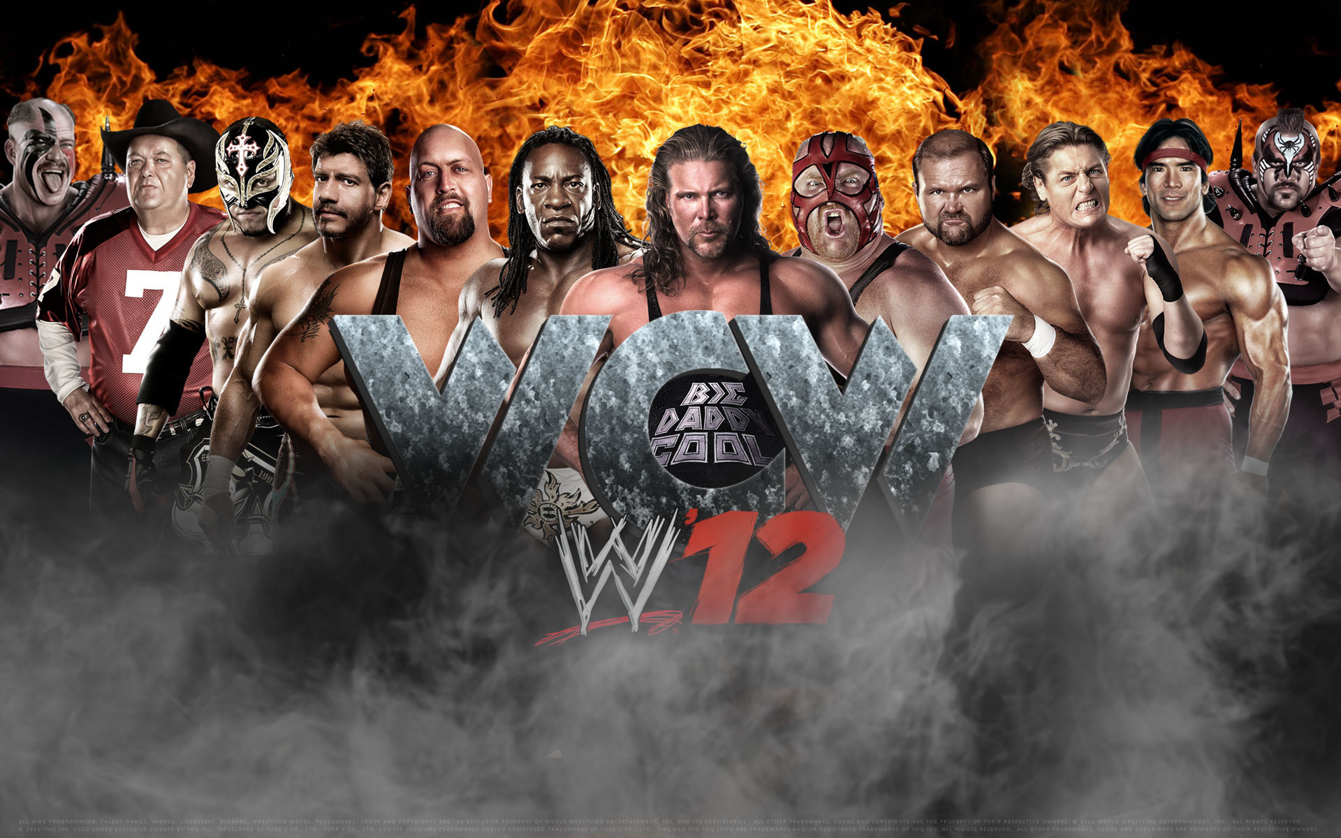 1920x1200 wcw | The WCW invasion starts again, only in WWE '12! New wallpaper