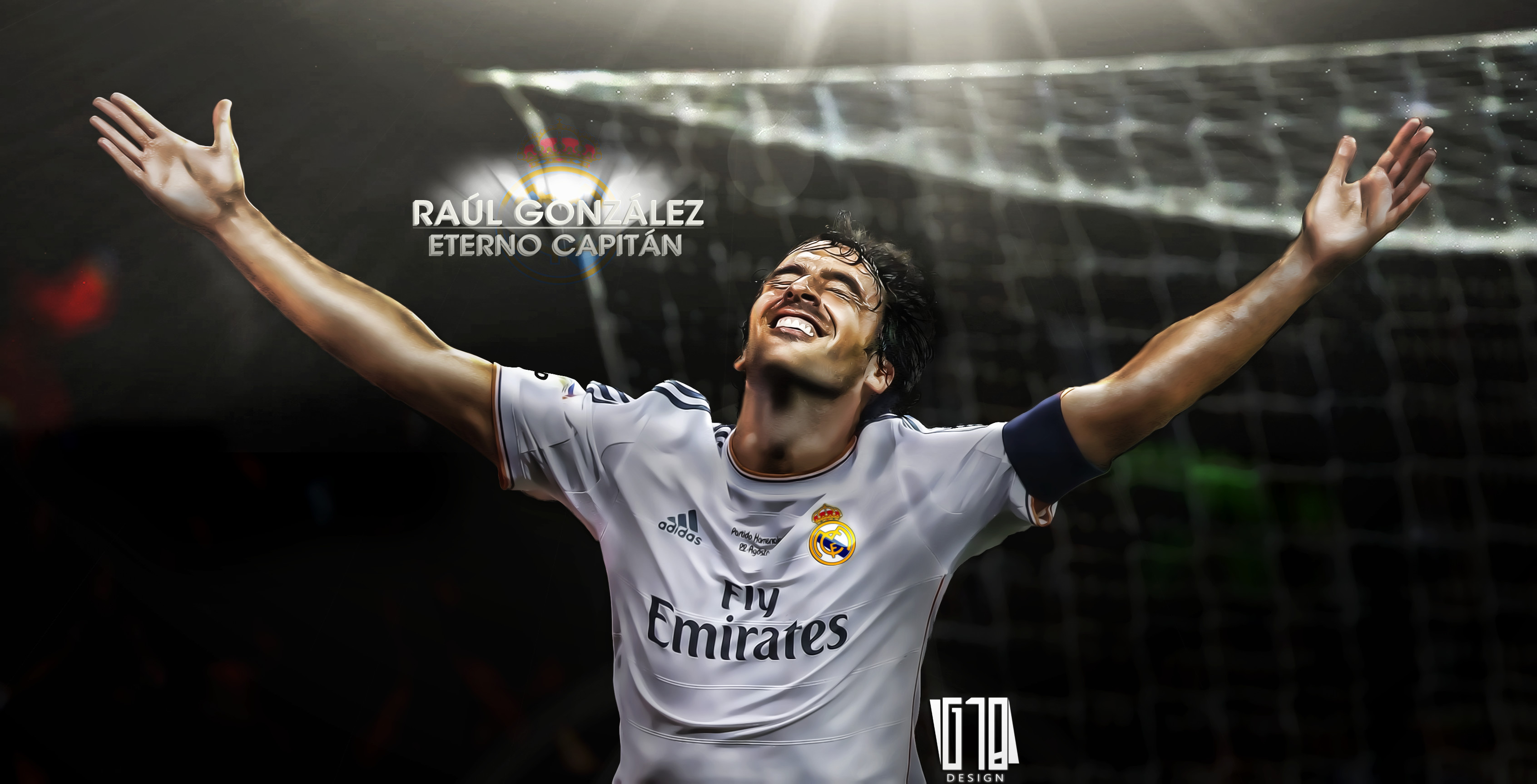 3384x1728 ... Raul Gonzalez - Real Madrid. by Gustabinho10