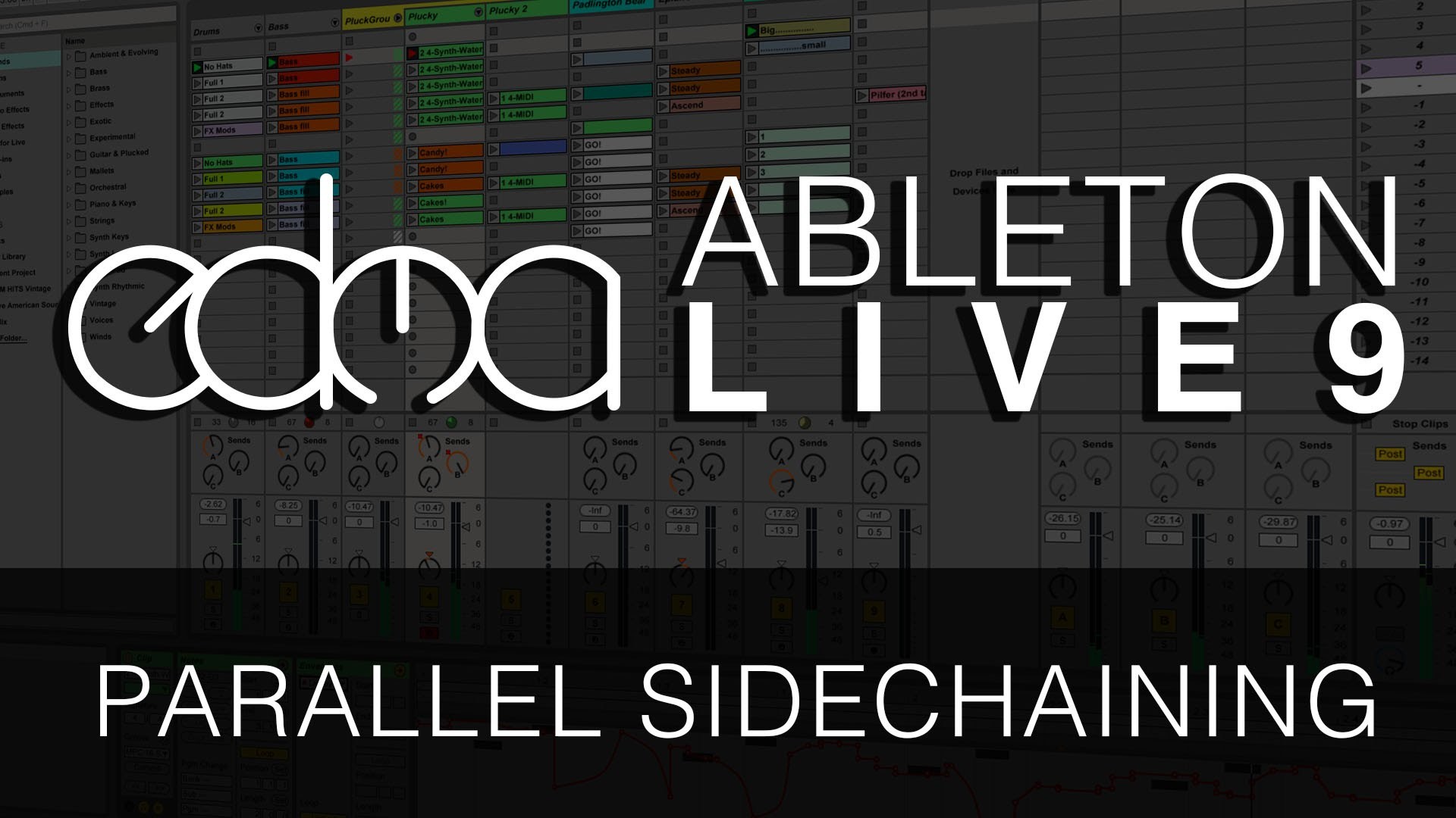 1920x1080 Tutorial: Parallel Sidechaining in Ableton Live
