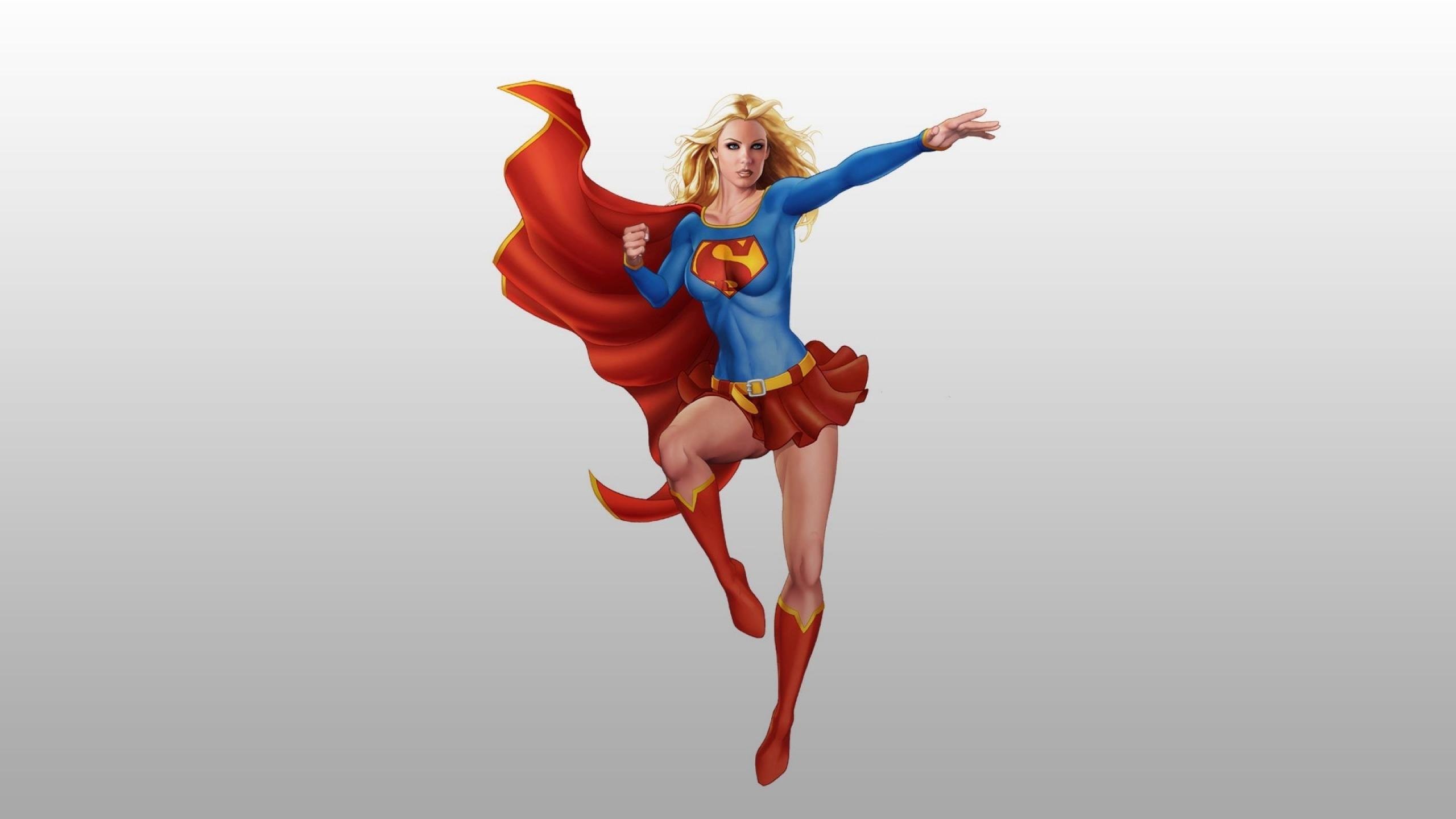 2560x1440 Supergirl Comic