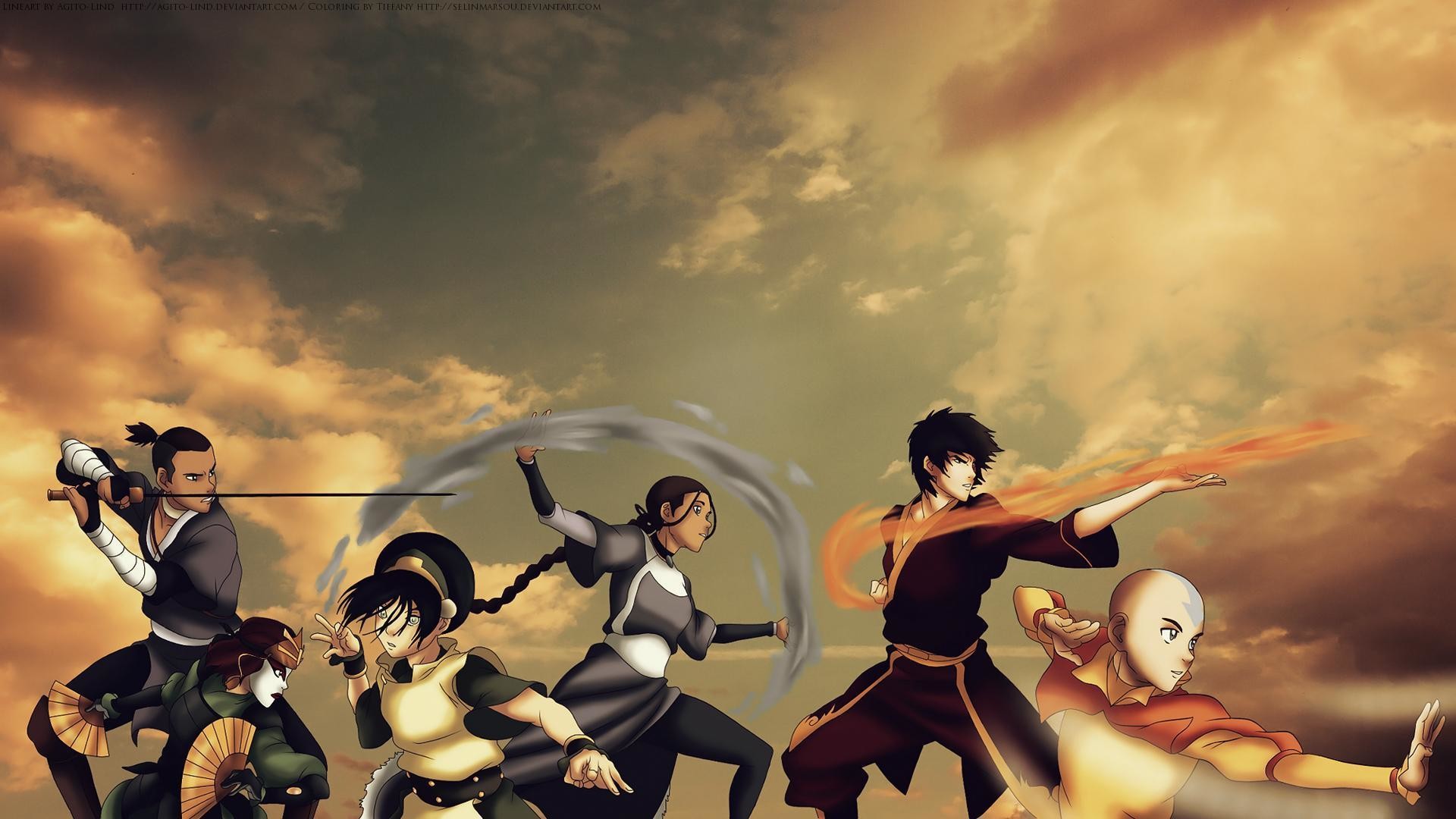 Avatar The Last Airbender Anime Poster Wall Manga Print | eBay