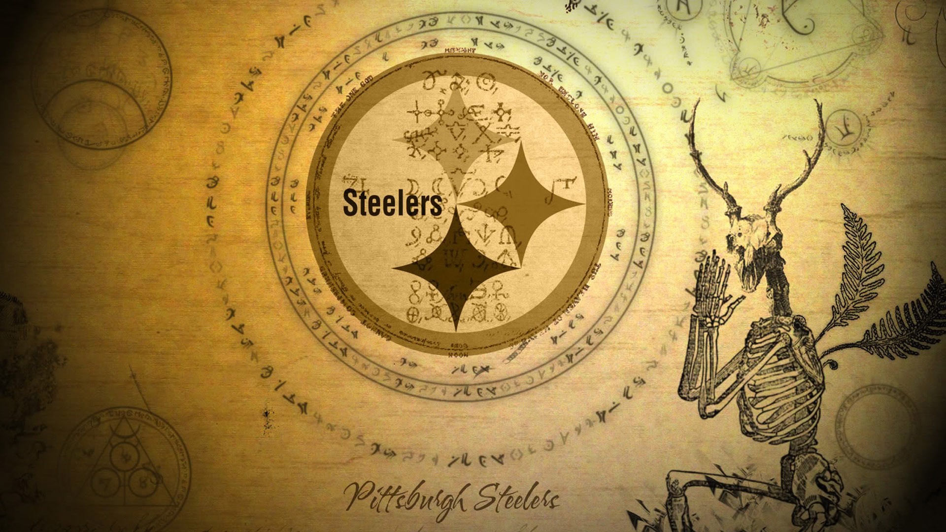 Download Official Steelers Logo Wallpaper