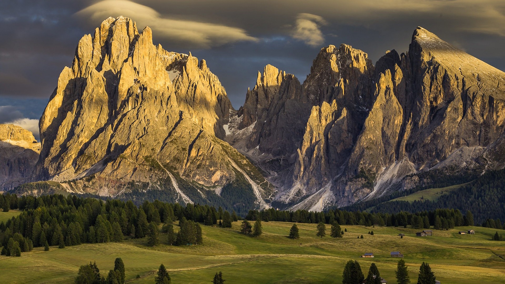 1920x1080 Download Wallpaper  Alpe di siusi, Italy, Nature, Mountains,  Dolomites Full HD