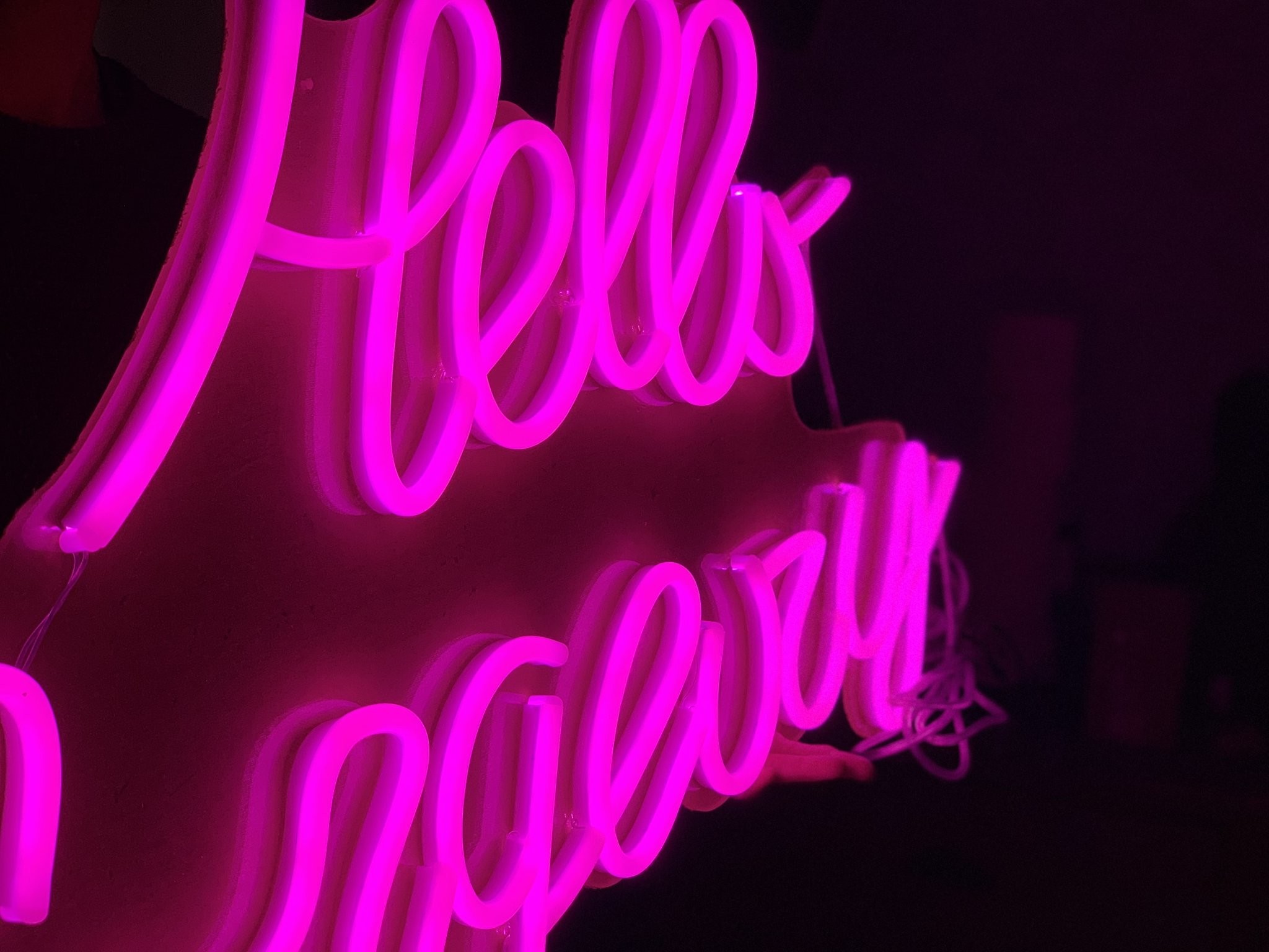 2048x1536 ... Load image into Gallery viewer, Hello Gorgeous LED Neon Light Sign - IN  STOCK