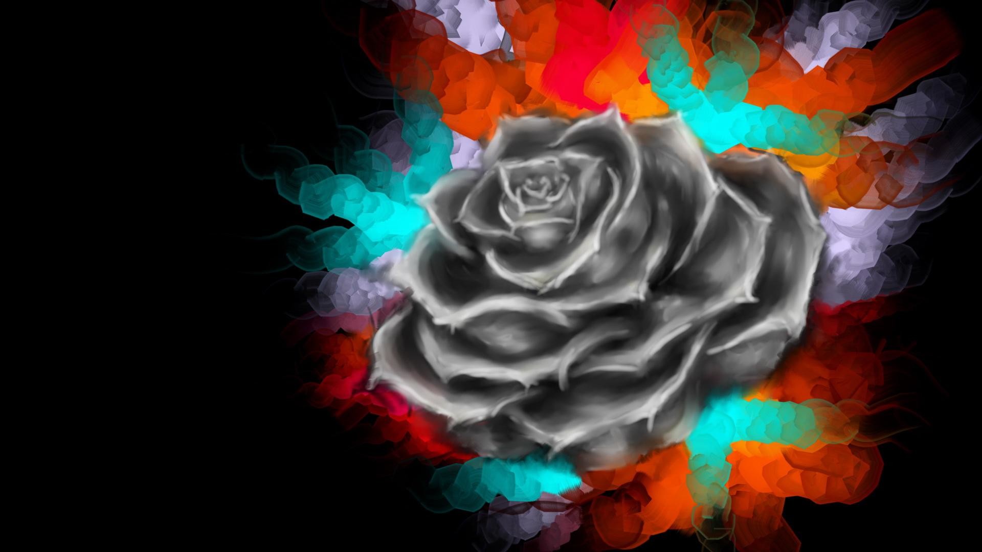 1920x1080 1440x9001280x800 Â· amazing ink rose exquisite desktop backgrounds