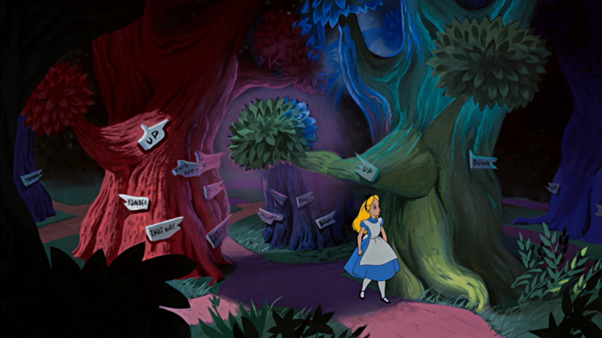 1920x1080 Download wallpaper Alice in Wonderland: Full ...