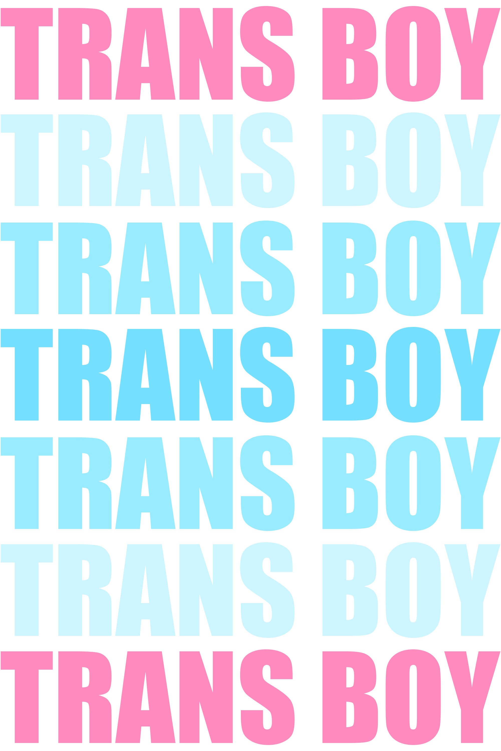 2001x3000 ... Trans Boy Typography by Pride-Flags