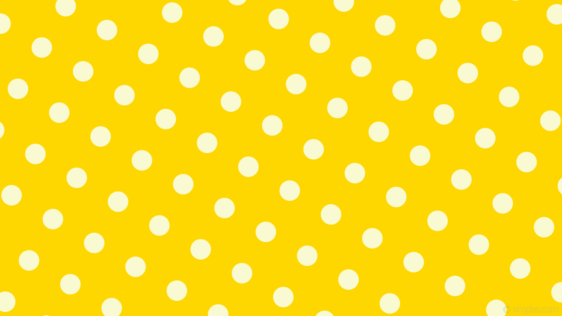 1920x1080 wallpaper dots polka spots yellow gold light goldenrod yellow #ffd700  #fafad2 150Â° 70px