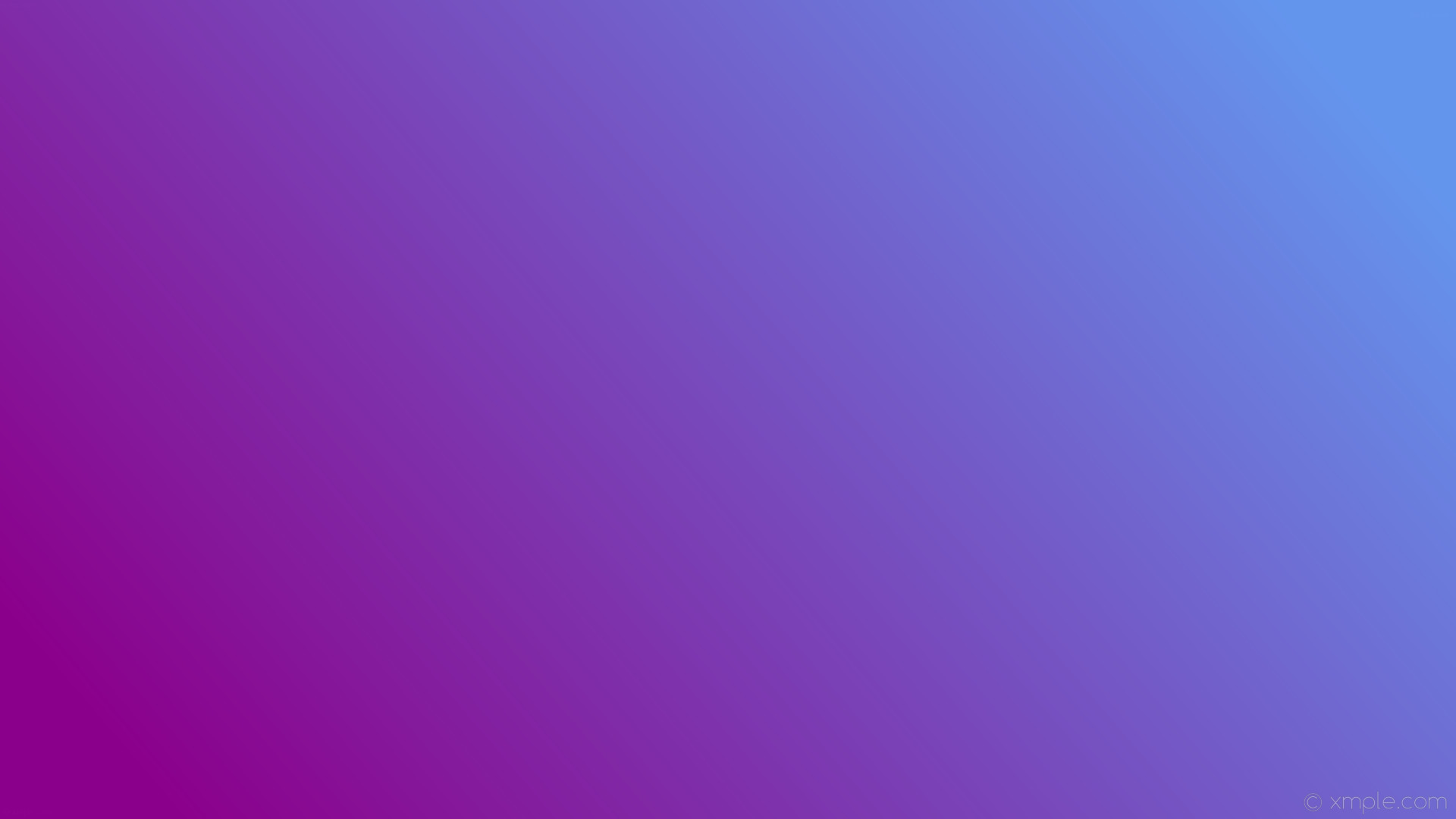 1920x1080 wallpaper linear blue purple gradient cornflower blue dark magenta #6495ed  #8b008b 15Â°