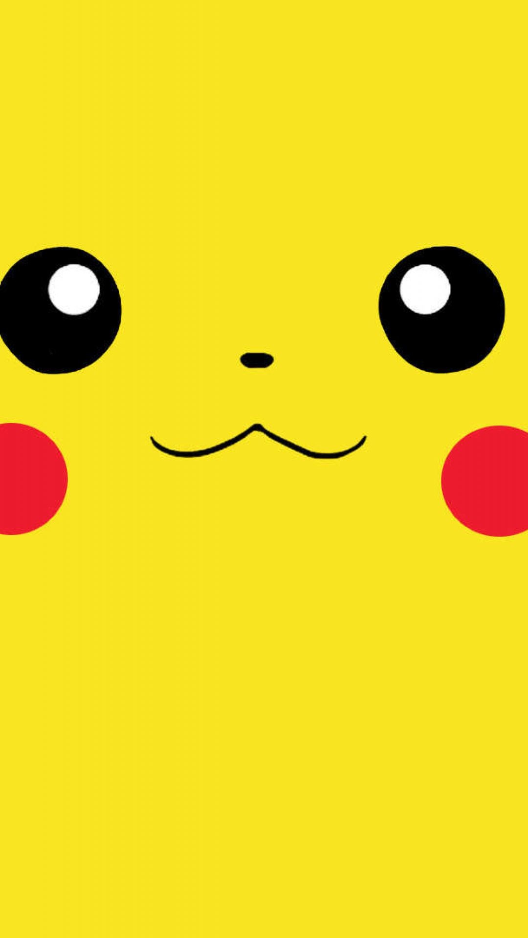 1080x1920 pikachu face wallpaper