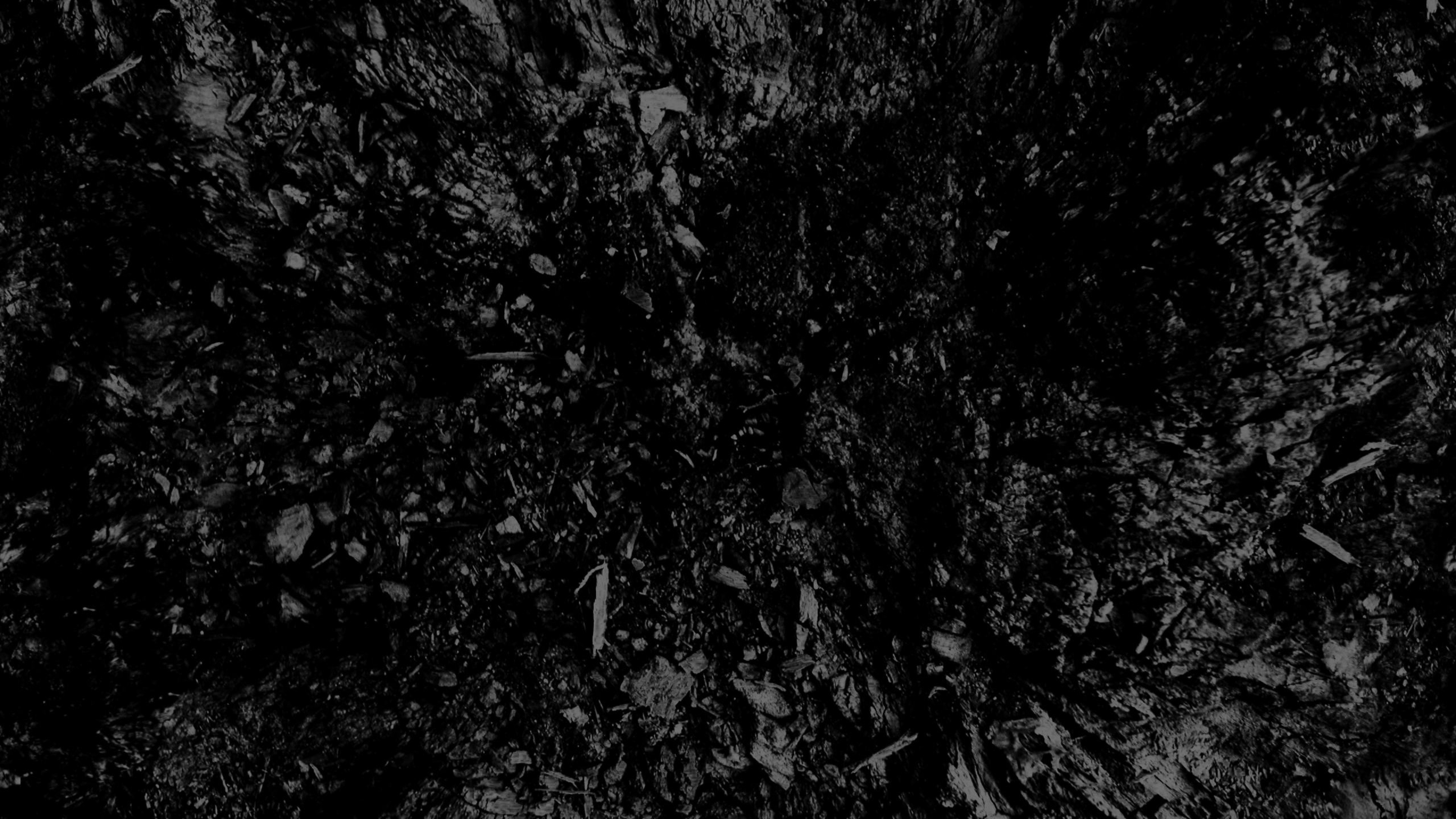 3840x2160  Wallpaper dark, black and white, abstract, black background