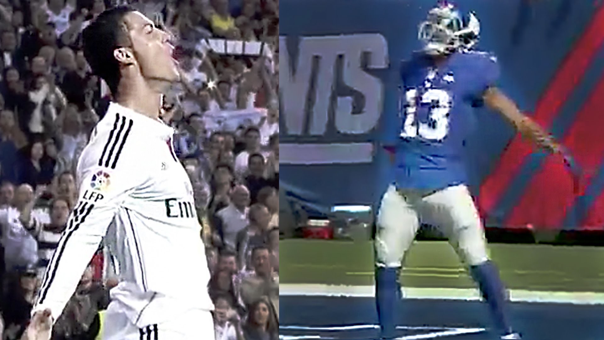 1920x1080 Odell Beckham Jr. Does His Best Cristiano Ronaldo Impression after  Touchdown - YouTube