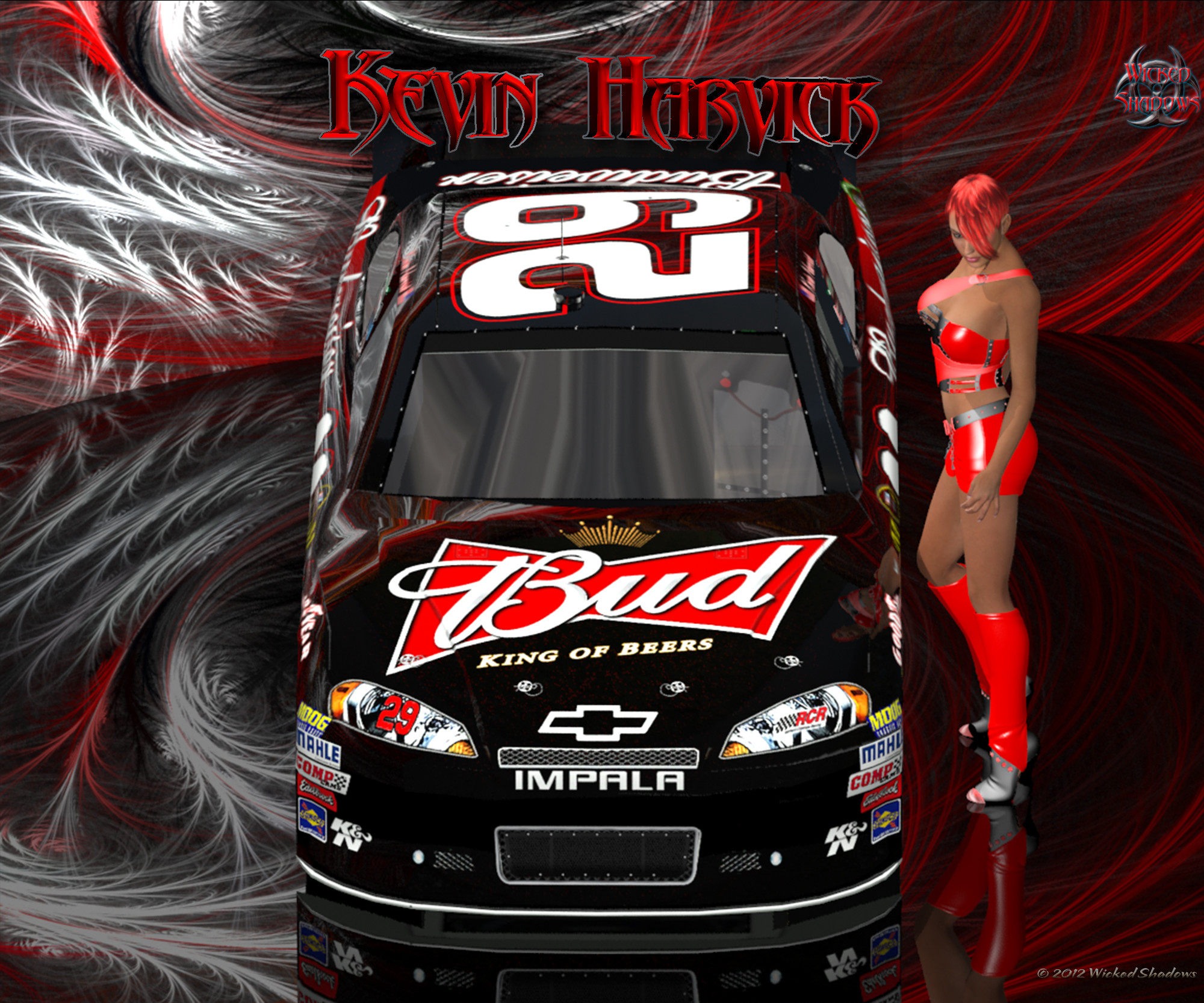 2000x1666 Ivory Heindle, Kevin Harvick, 