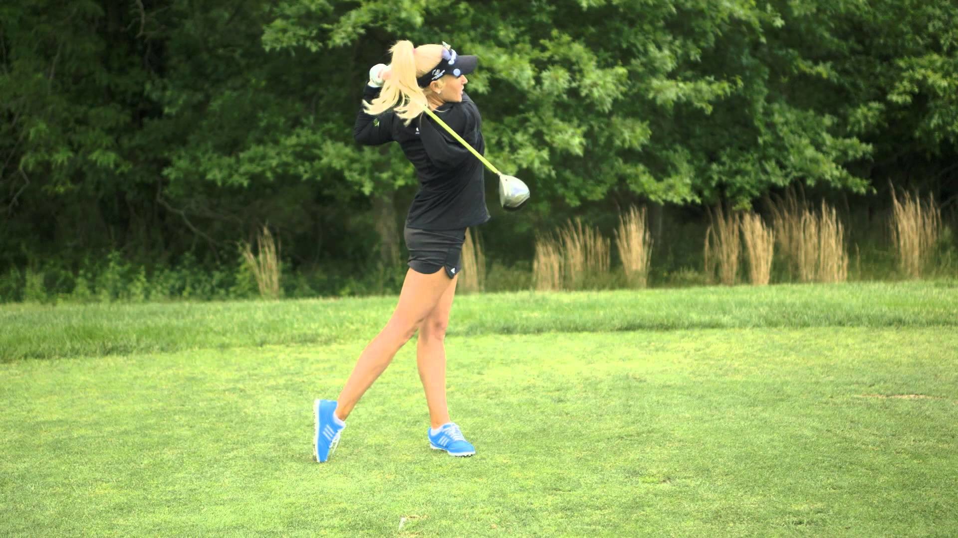 1920x1080 Natalie Gulbis Pause-At-The-Top Driver Drill For Better Swing Tempo | Hot  Tip From A Hot Golfer - YouTube