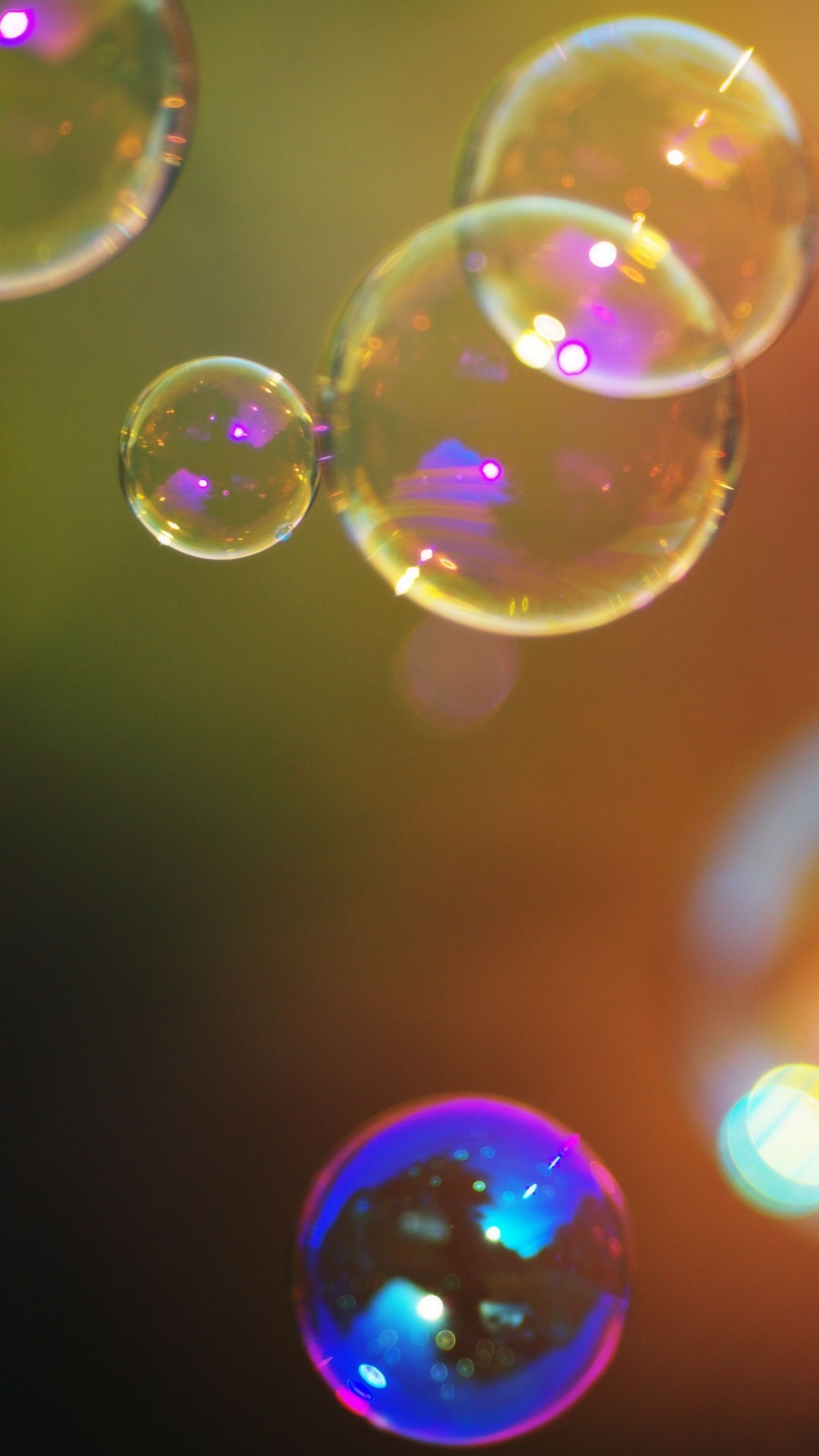 1080x1920 Colorful bubbles iphone high definition wallpapers
