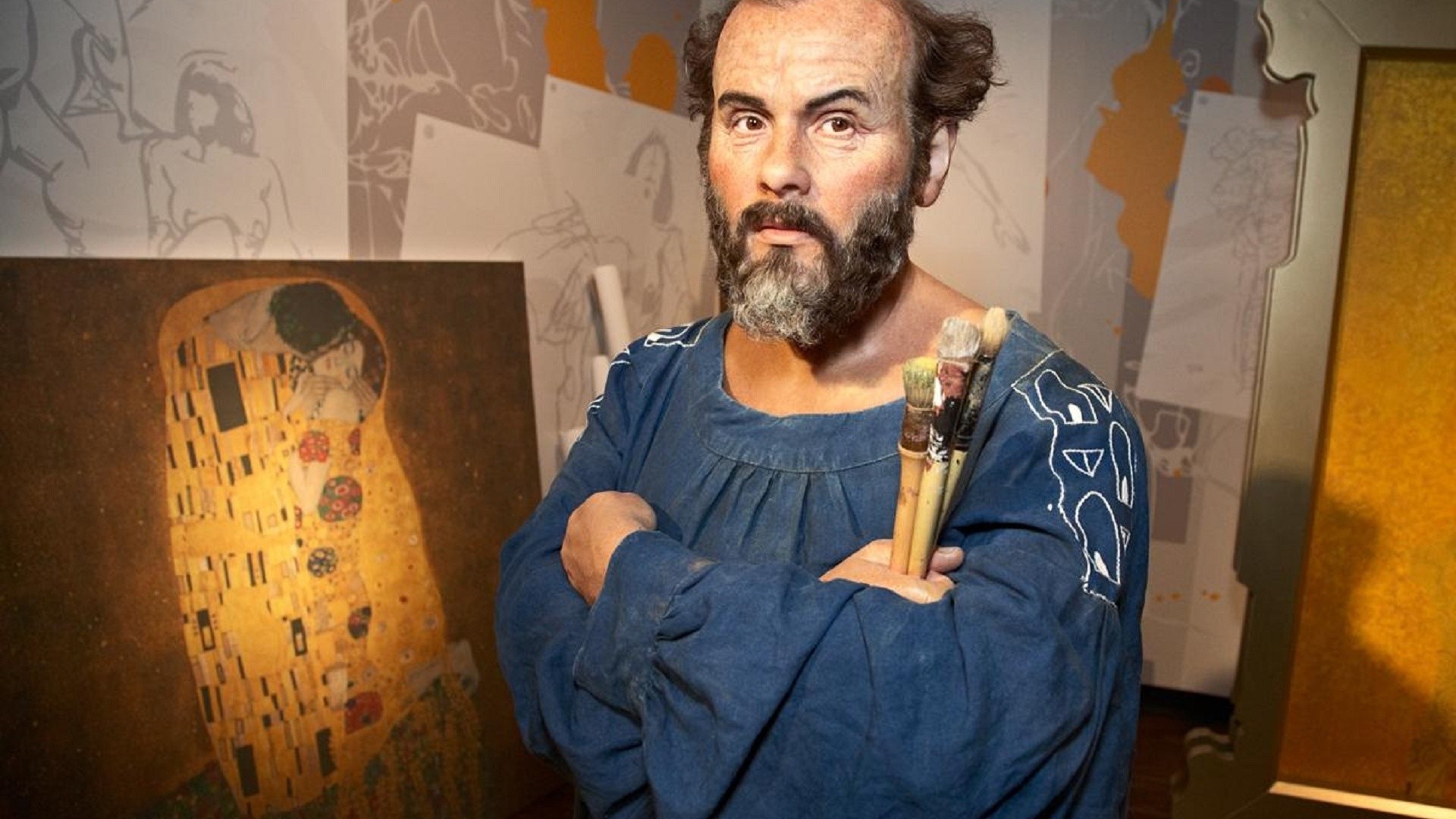 1920x1080 Artists, Painters, Austrian Painters, Gustav Klimt