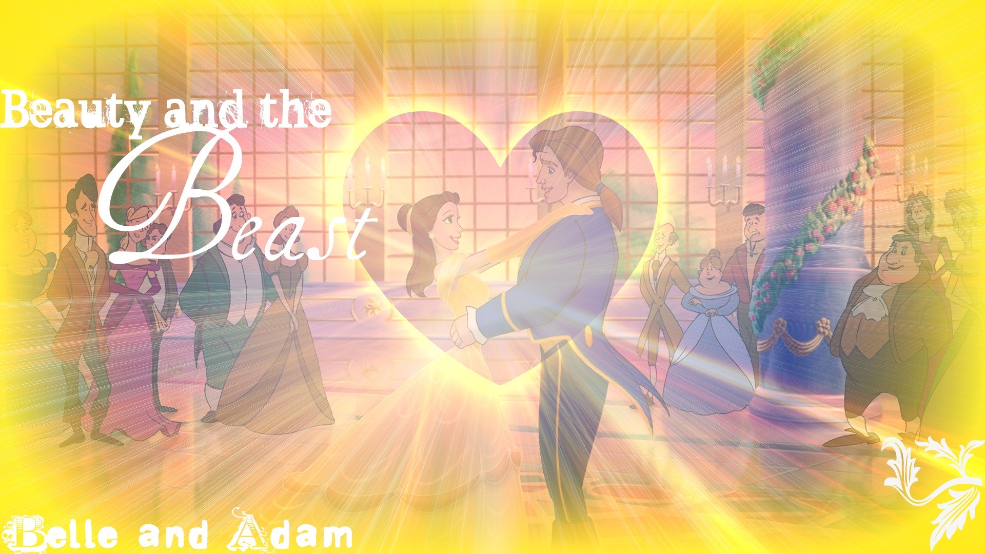 1920x1080 Disney Princess Belle And Prince images