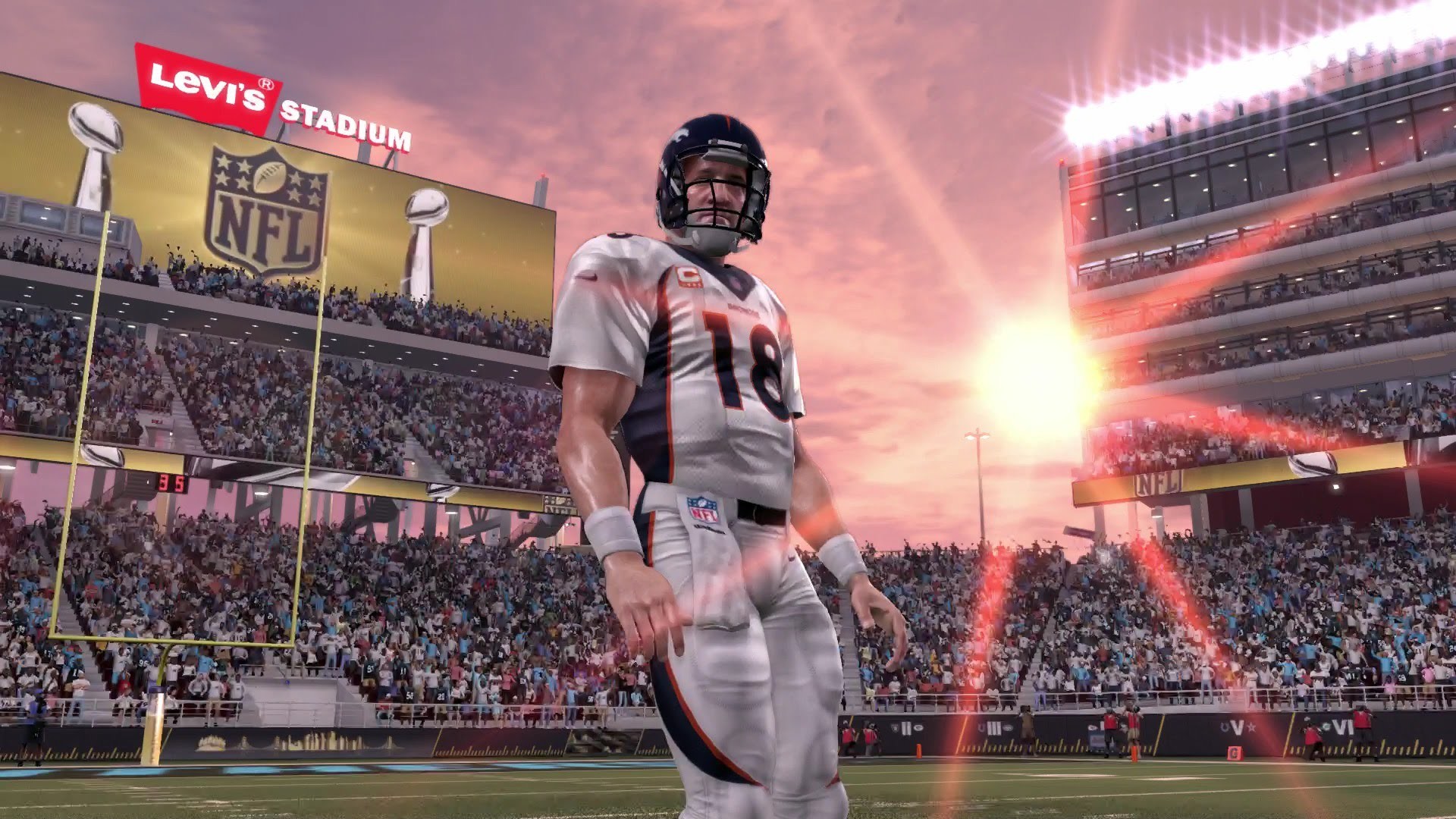 1920x1080 SUPER BOWL 50 MADDEN SIMULATION WAS CRAZY ACCURATE - Broncos vs Panthers  Madden NFL 16 - YouTube