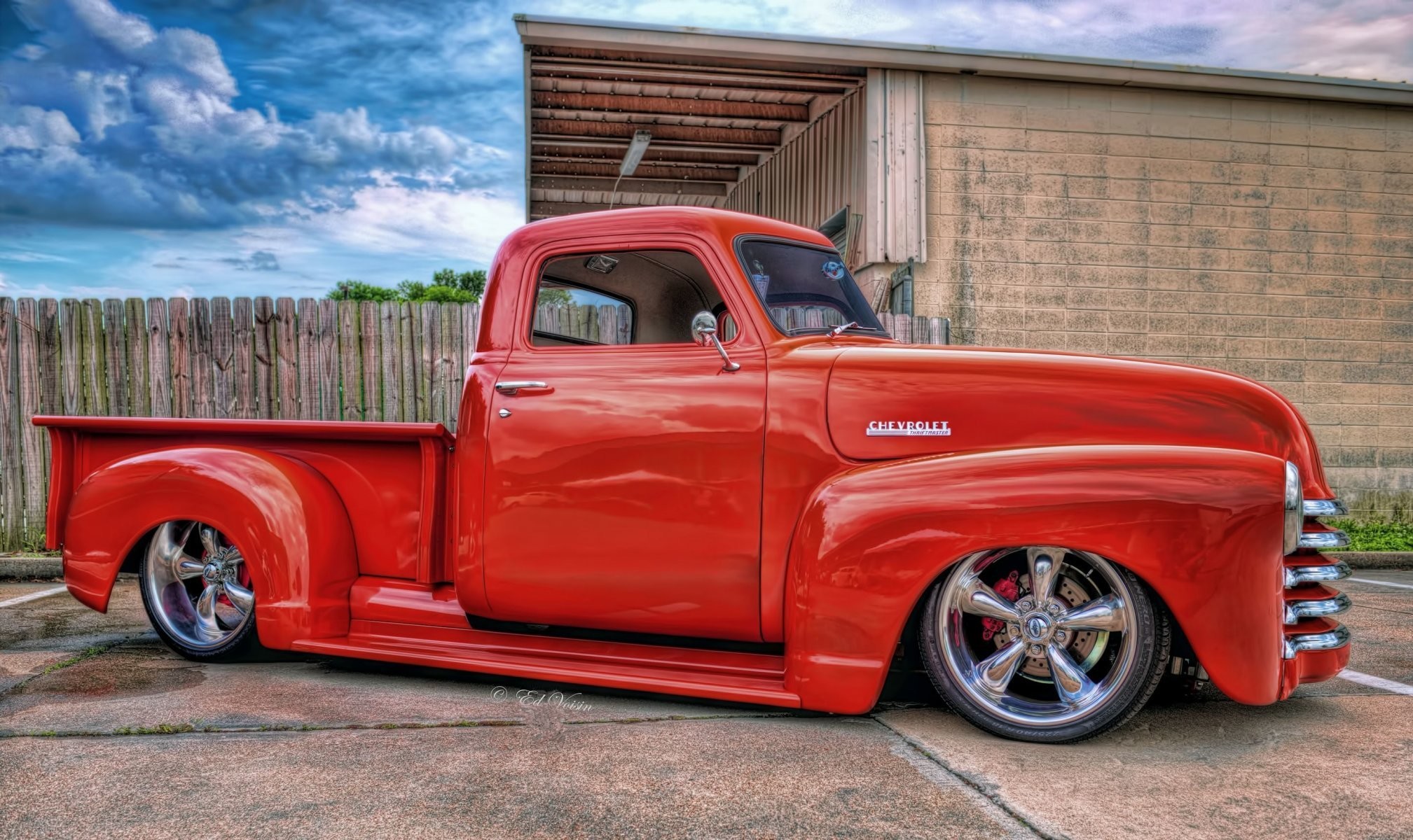 2017x1200 hdr chevy lowrider red red truck